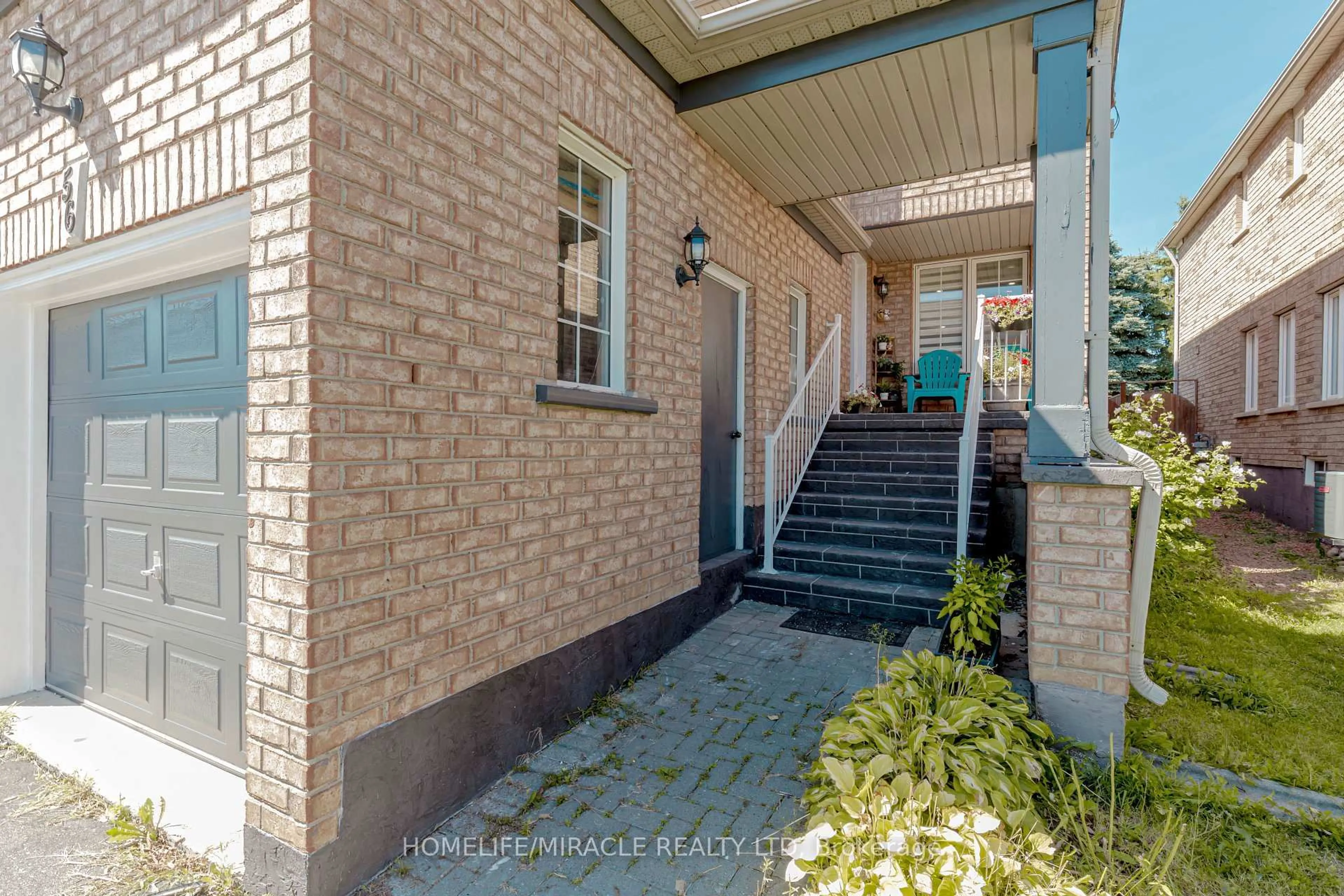Home with brick exterior material, street for 56 Summerdale Cres, Brampton Ontario L6X 4V9