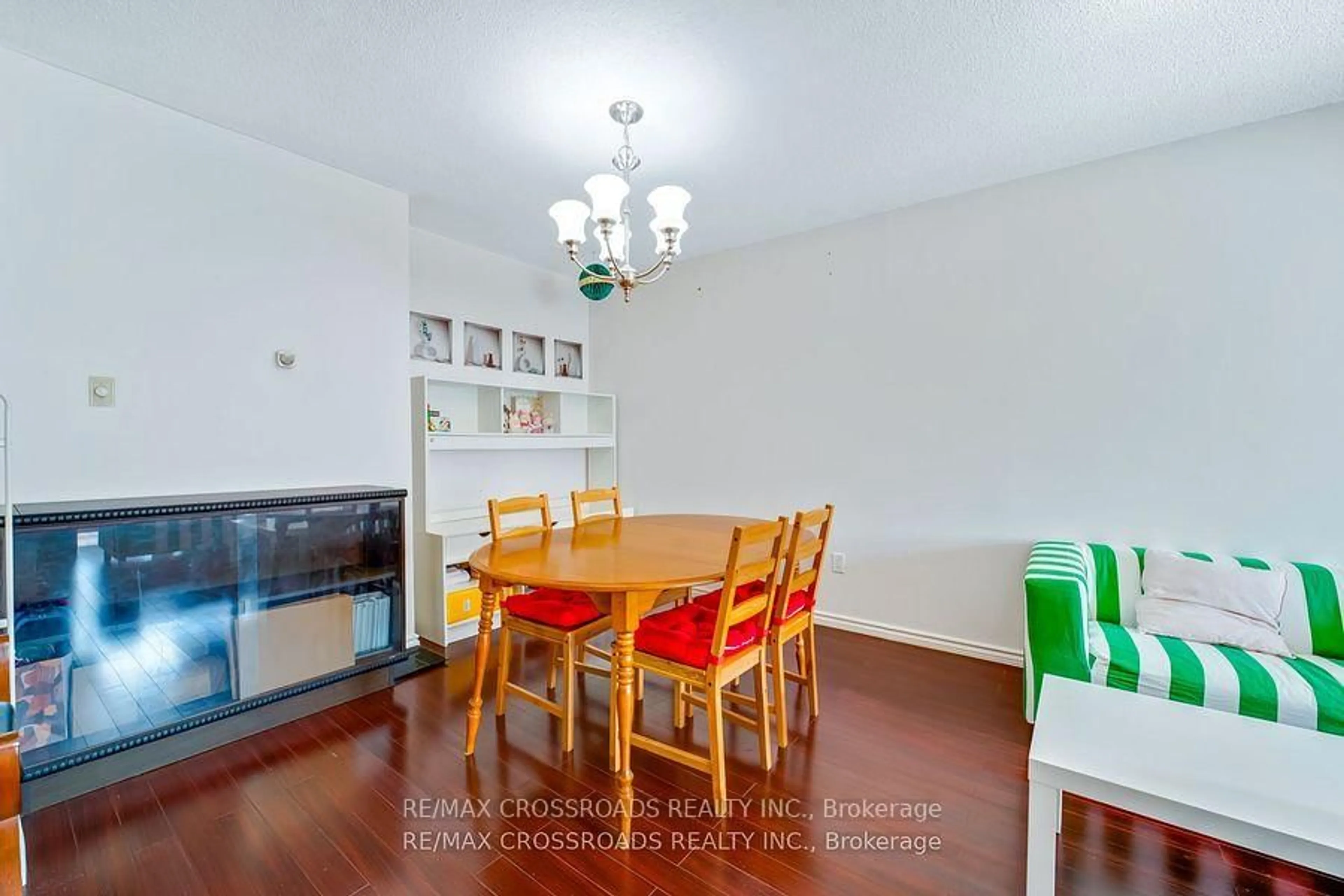 Dining room, wood/laminate floor for 340 Dixon Rd #1208, Toronto Ontario M9R 1T1