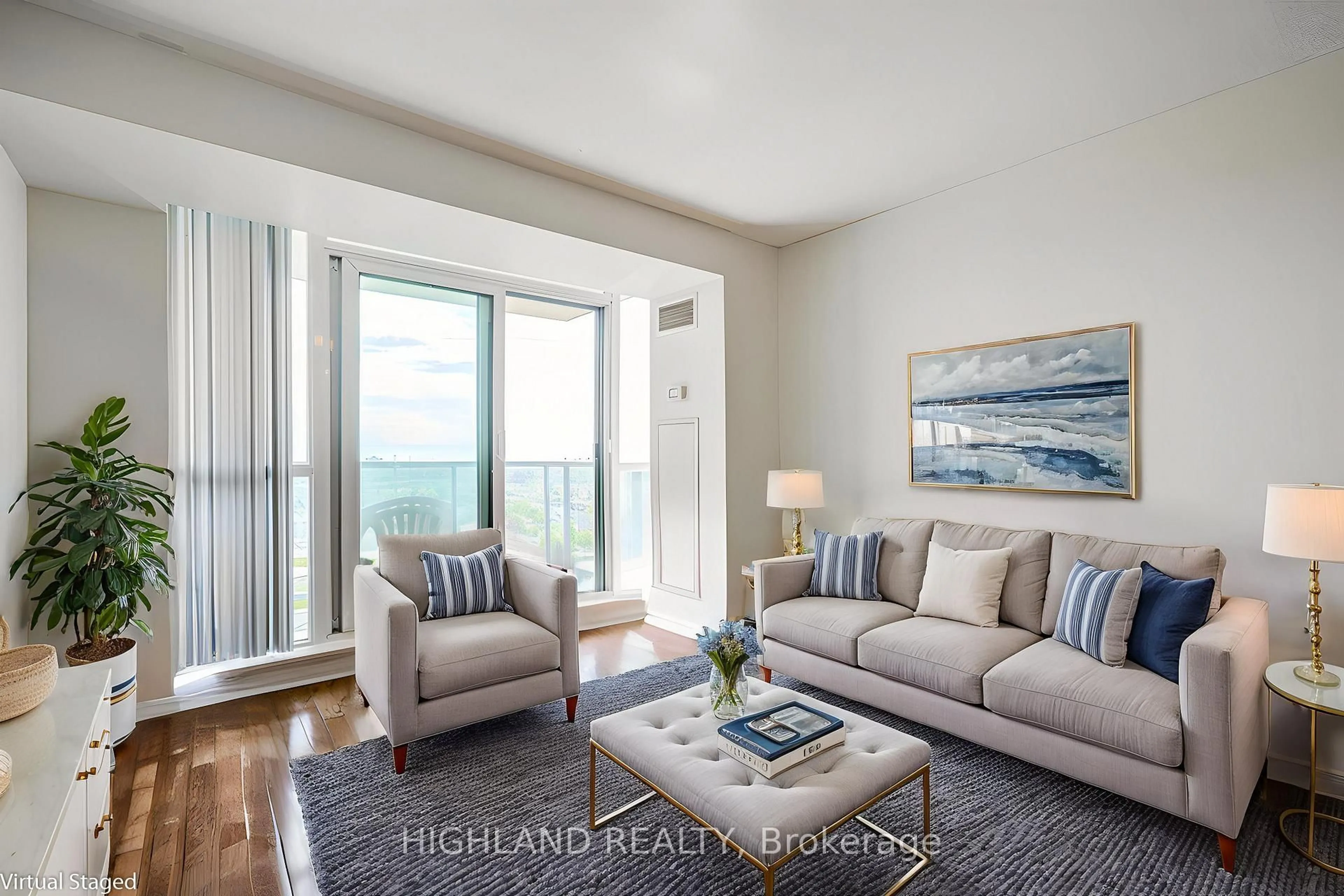 Living room with furniture, unknown for 4879 Kimbermount Ave #1505, Mississauga Ontario L5M 7R8