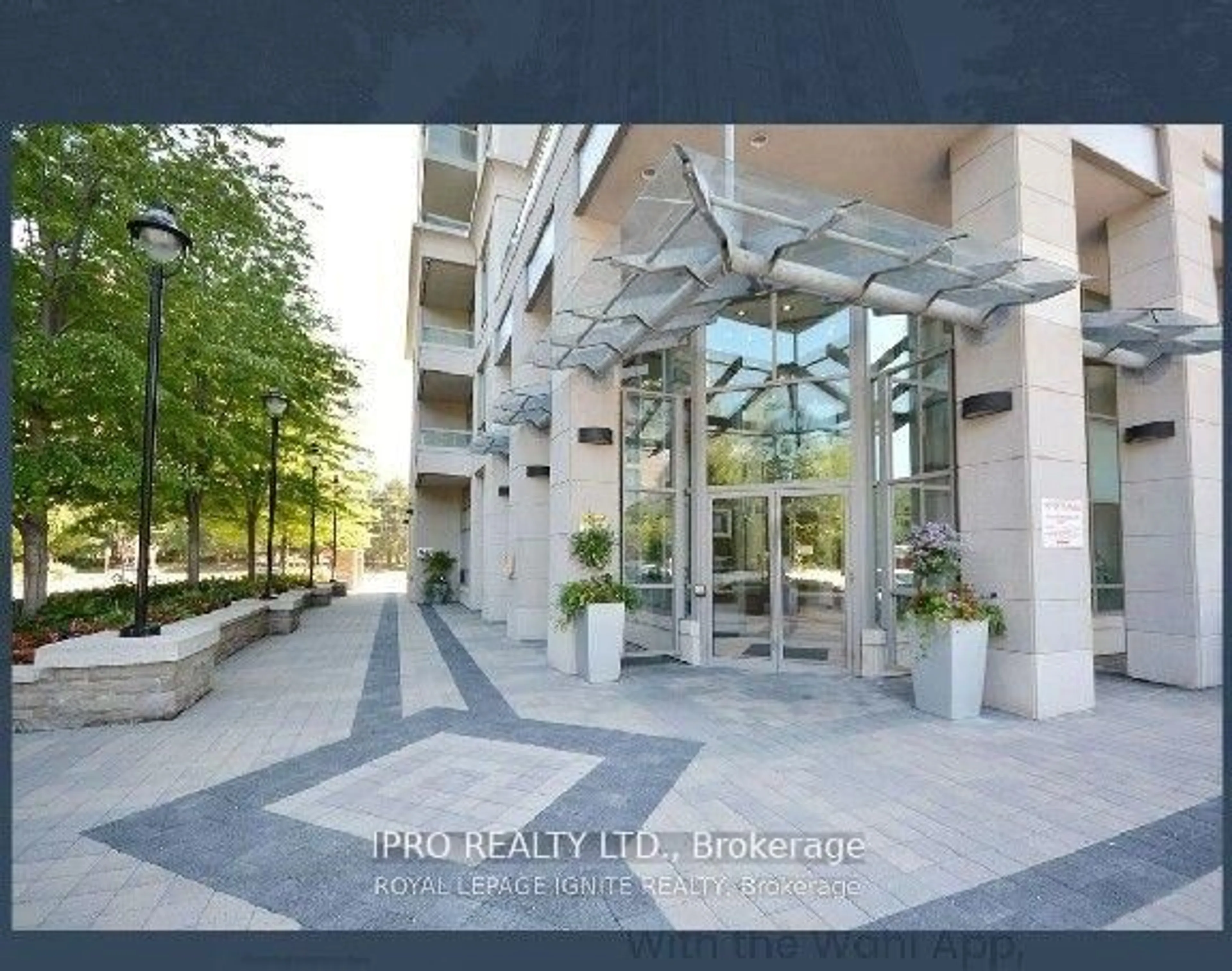 Indoor foyer for 3504 Hurontario St #2210, Mississauga Ontario L5B 0B9