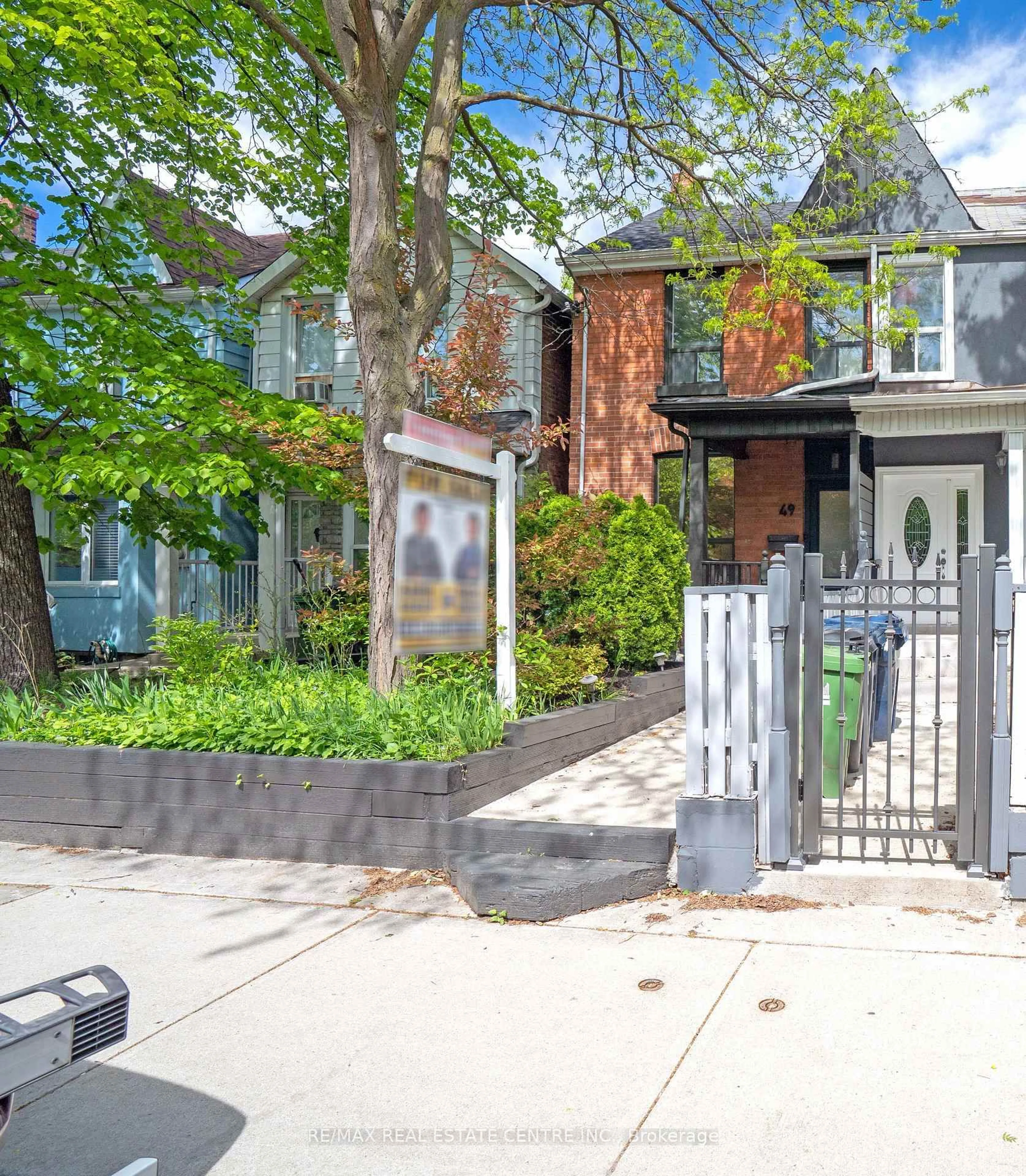 Home with brick exterior material, street for 49 Osler St, Toronto Ontario M6P 4A1