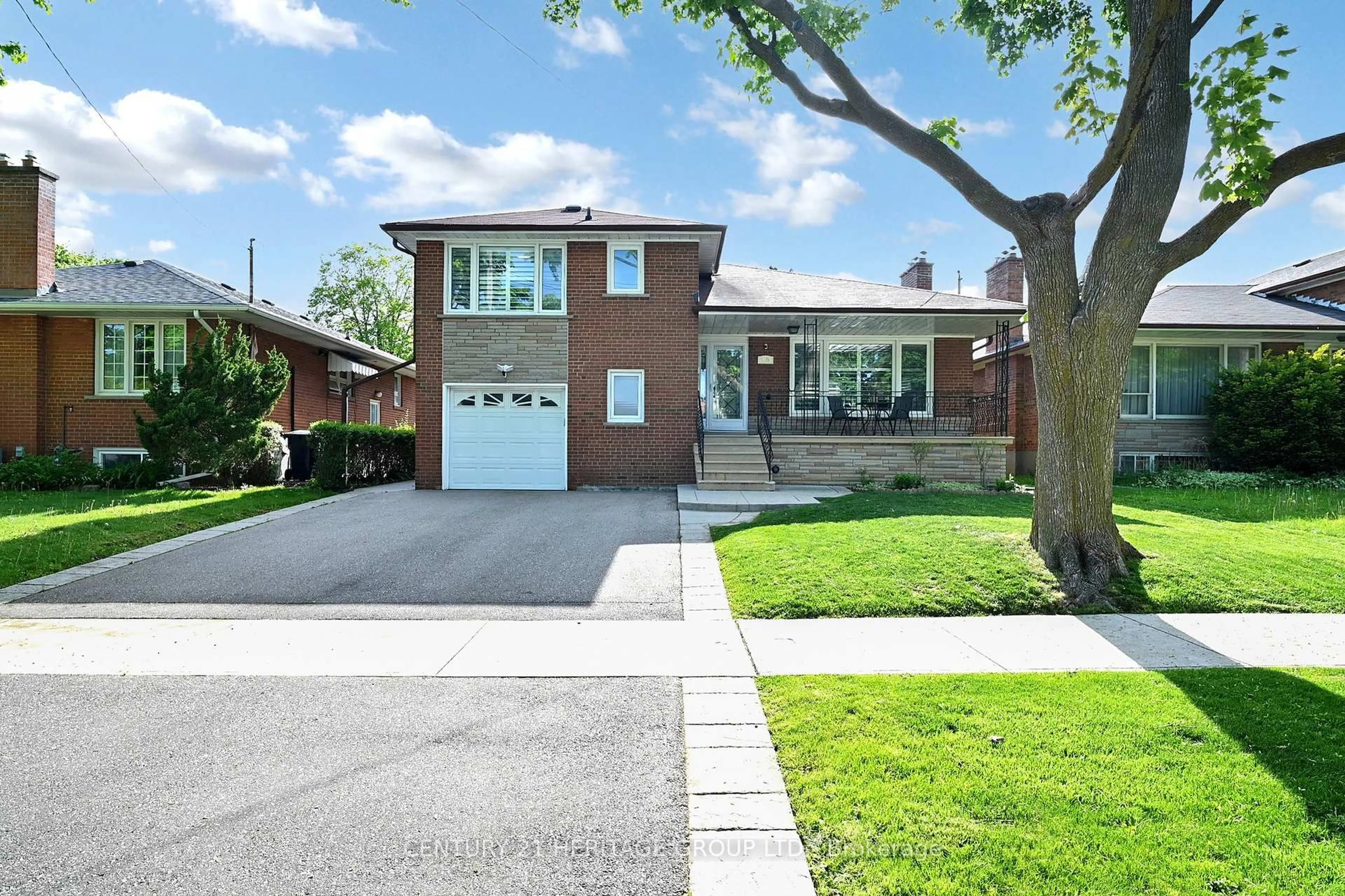 Home with brick exterior material, street for 16 Marblehead Rd, Toronto Ontario M9R 3B6