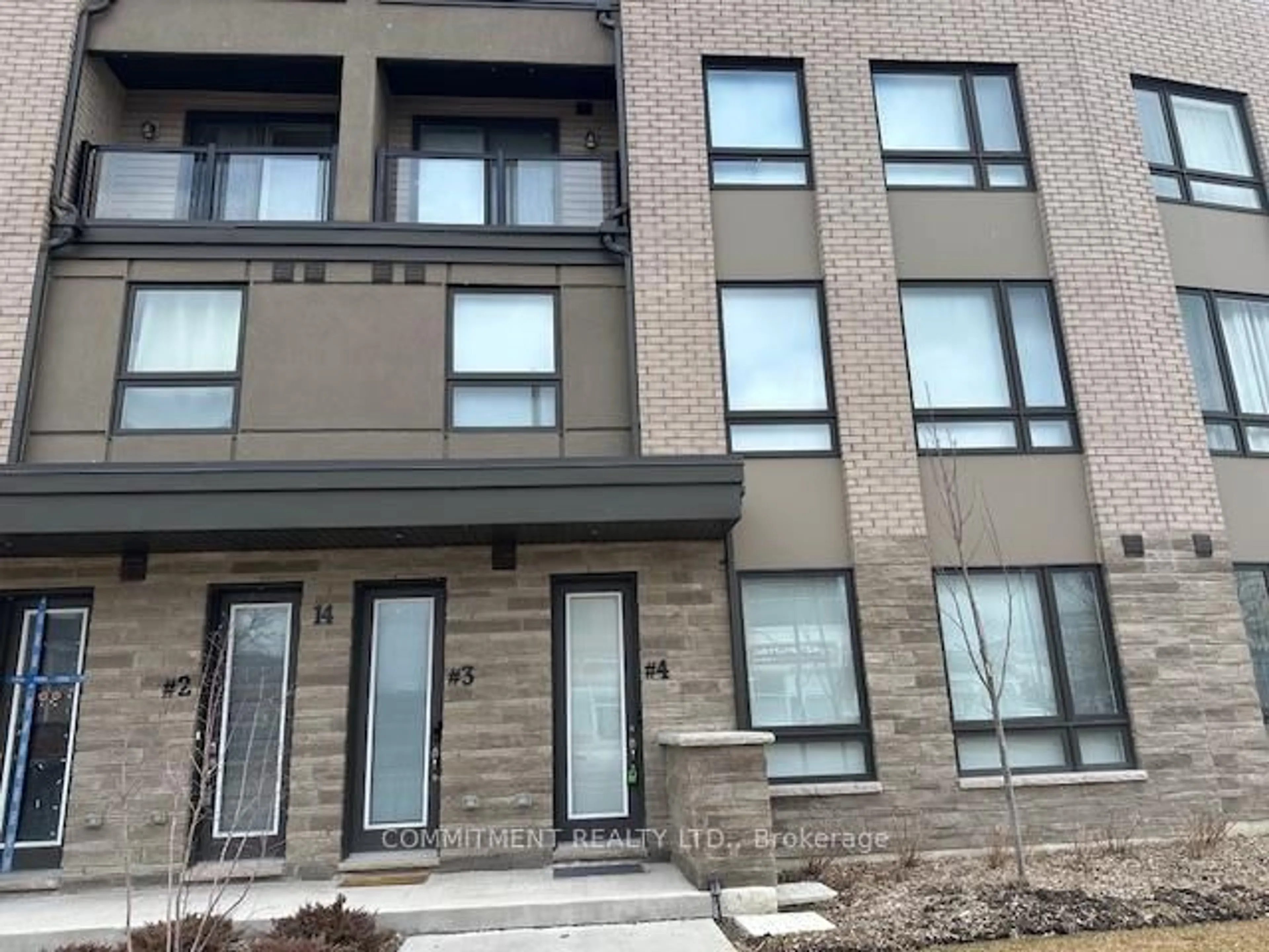Home with brick exterior material, street for 14 Humberwood Blvd ##4, Toronto Ontario M9W 7J6