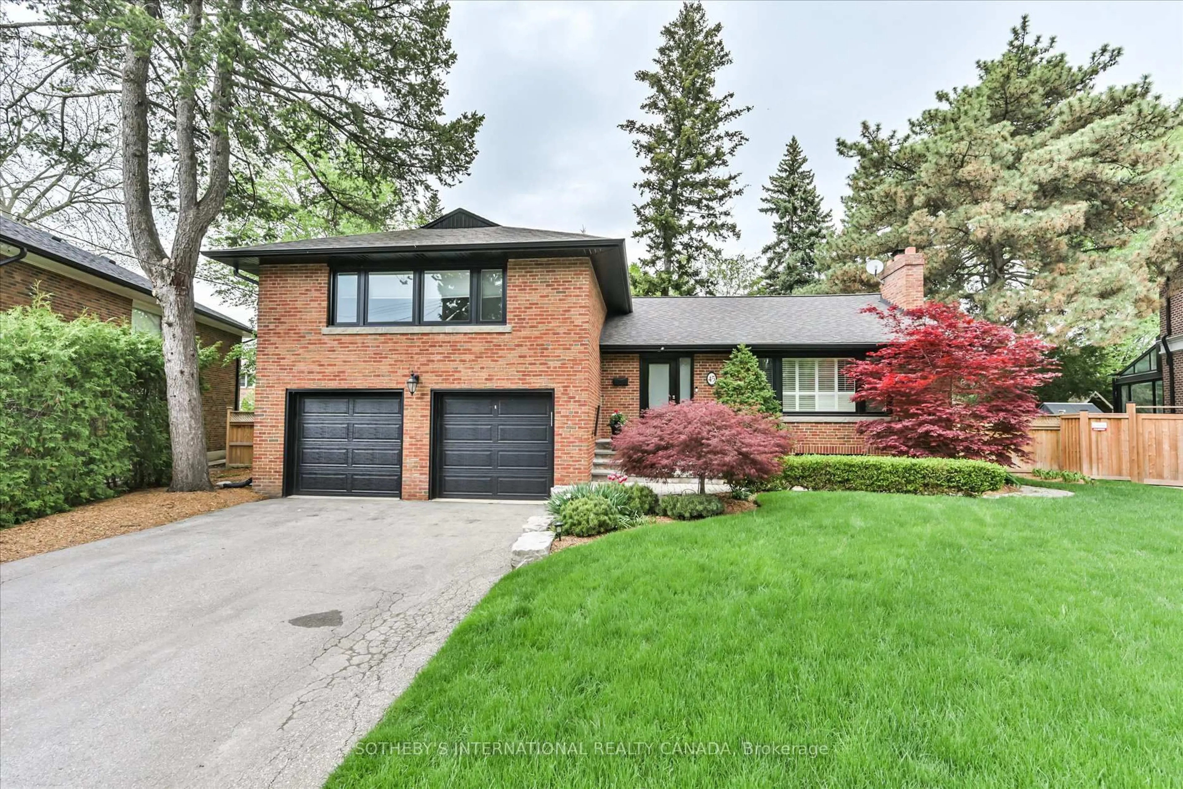 Home with brick exterior material, street for 45 Bromley Cres, Toronto Ontario M9A 3X1