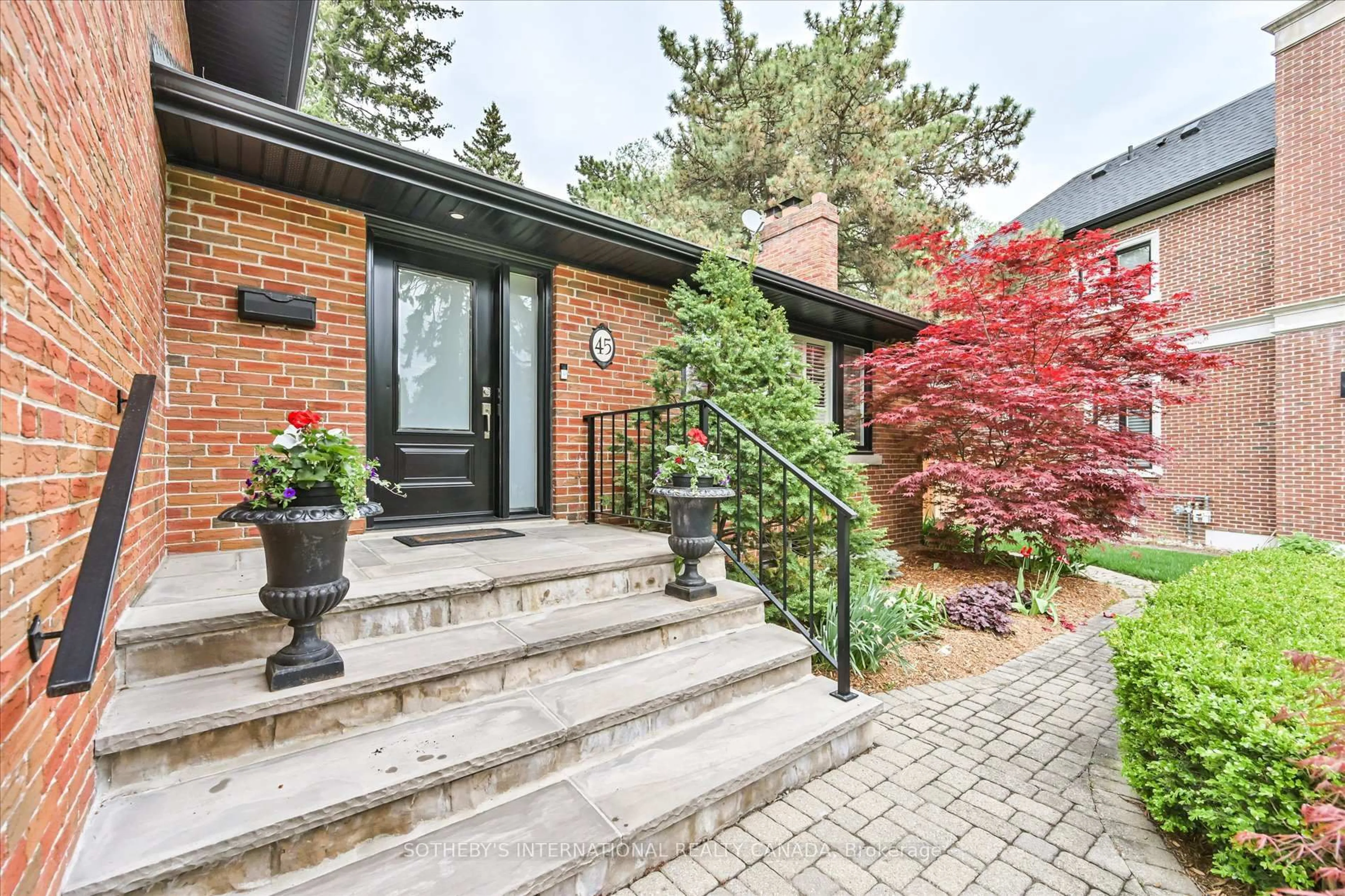 Home with brick exterior material, street for 45 Bromley Cres, Toronto Ontario M9A 3X1