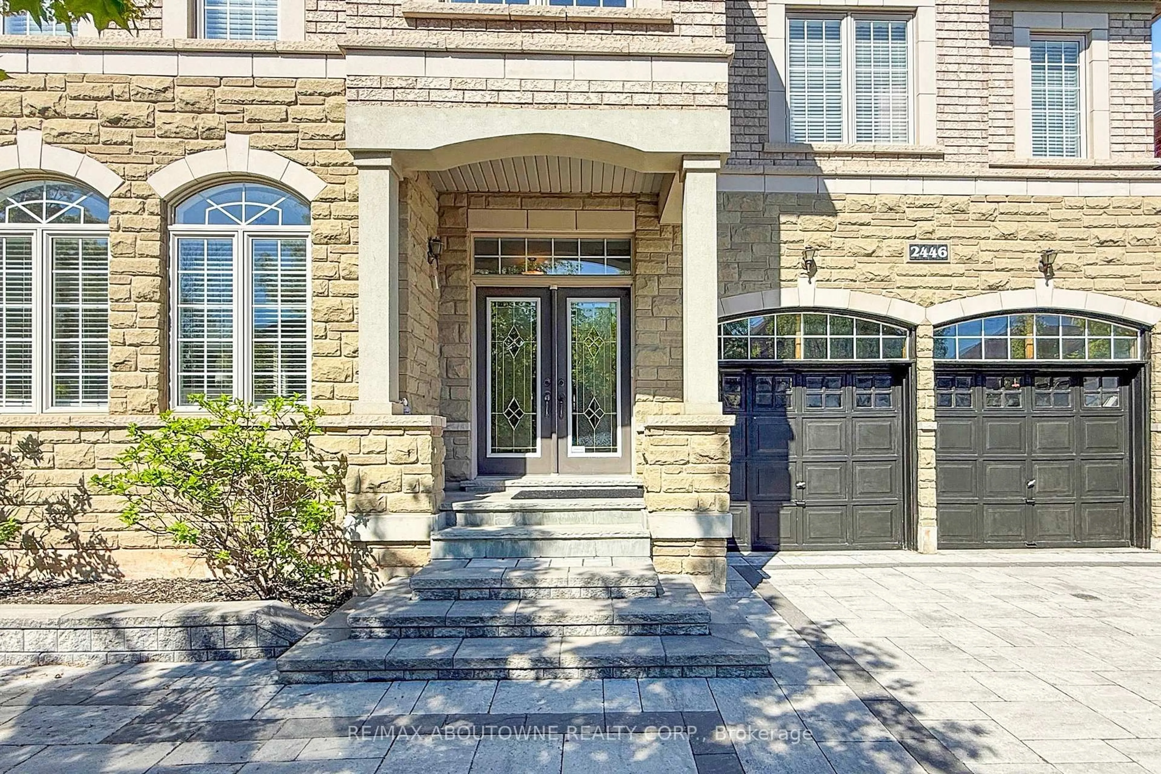 Home with brick exterior material, street for 2446 Tesla Cres, Oakville Ontario L6H 7T6