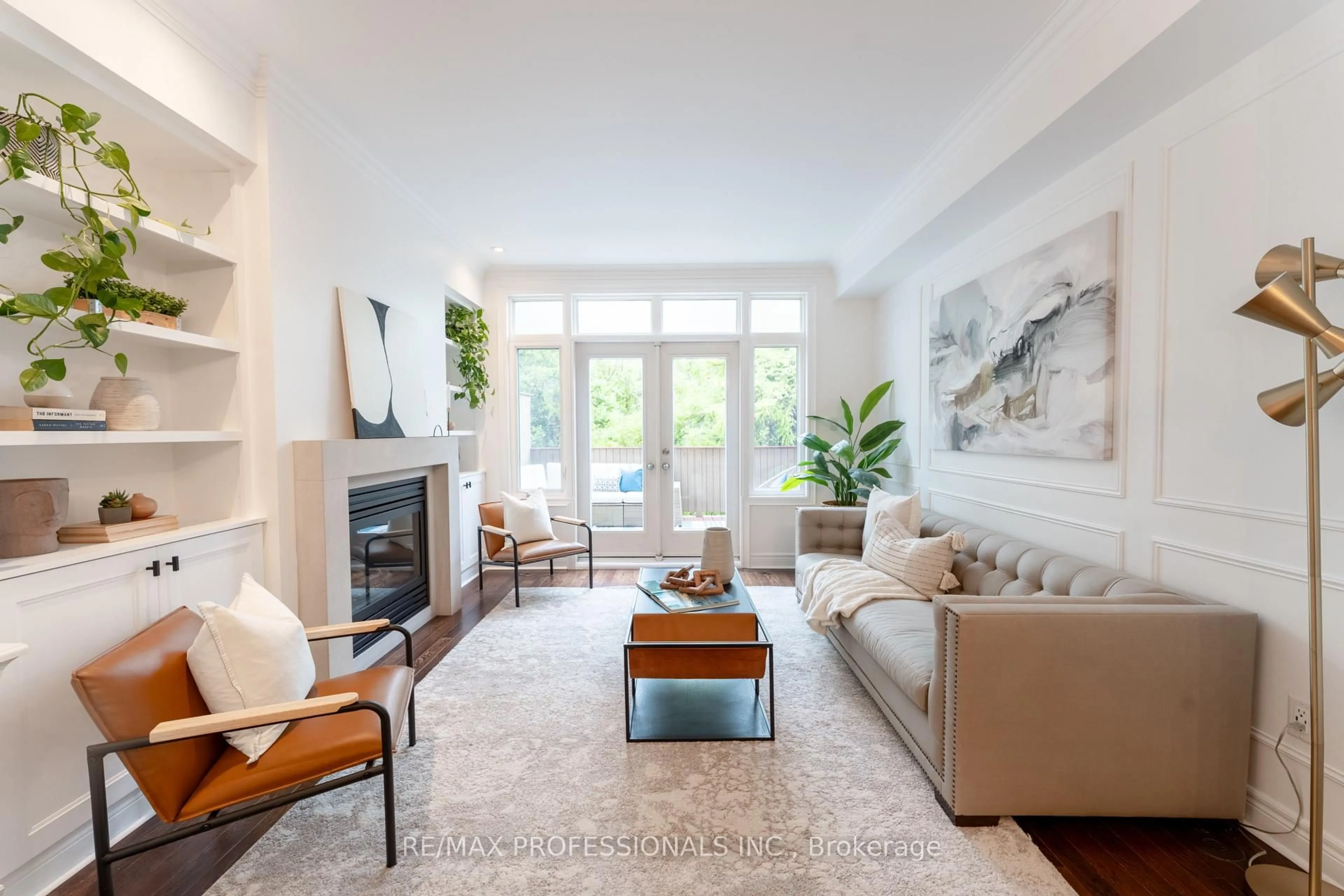 Living room with furniture, unknown for 72 Lobo Mews, Toronto Ontario M8Z 0B1
