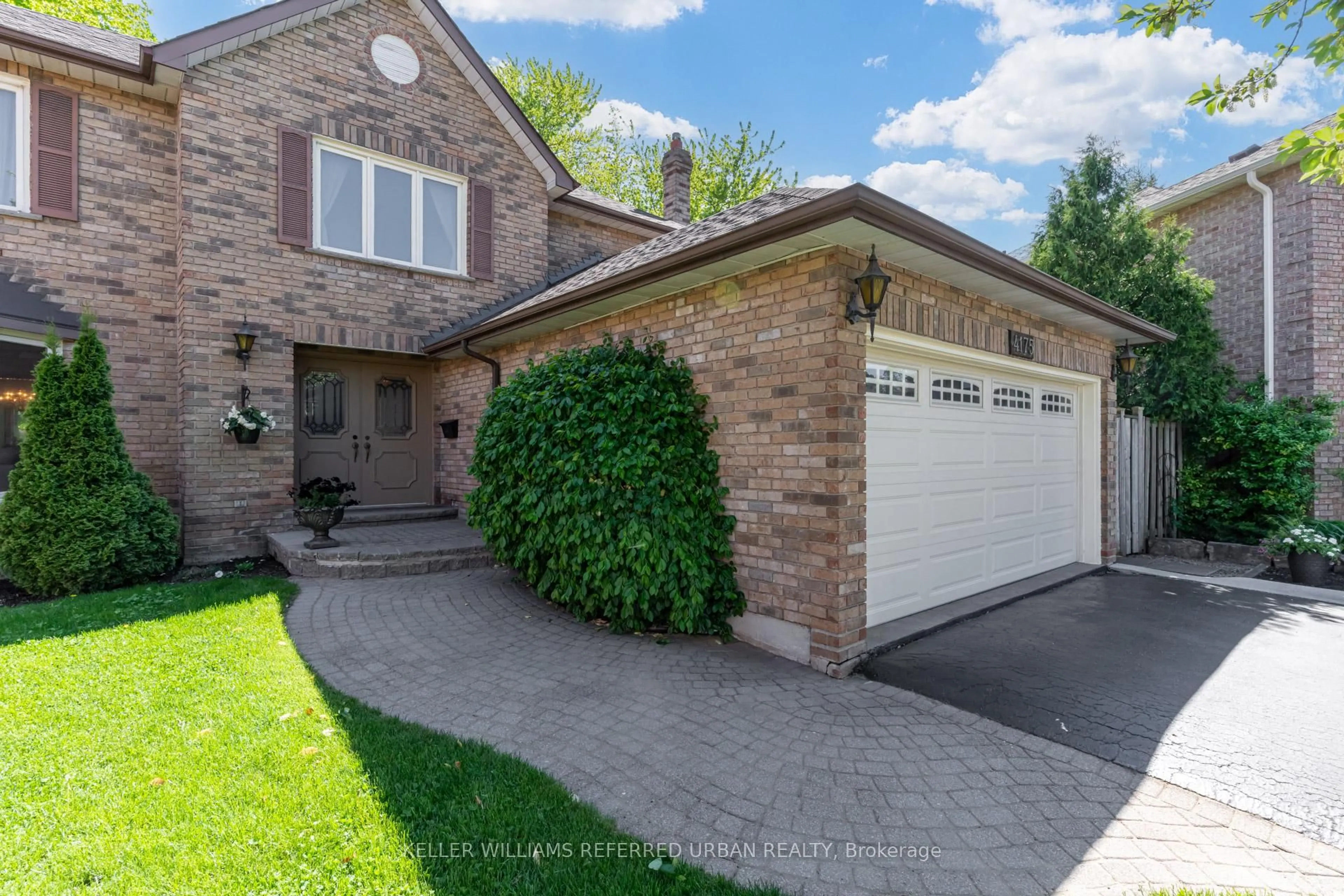 Home with brick exterior material, street for 4175 Tall Pine Crt, Mississauga Ontario L5C 3S7