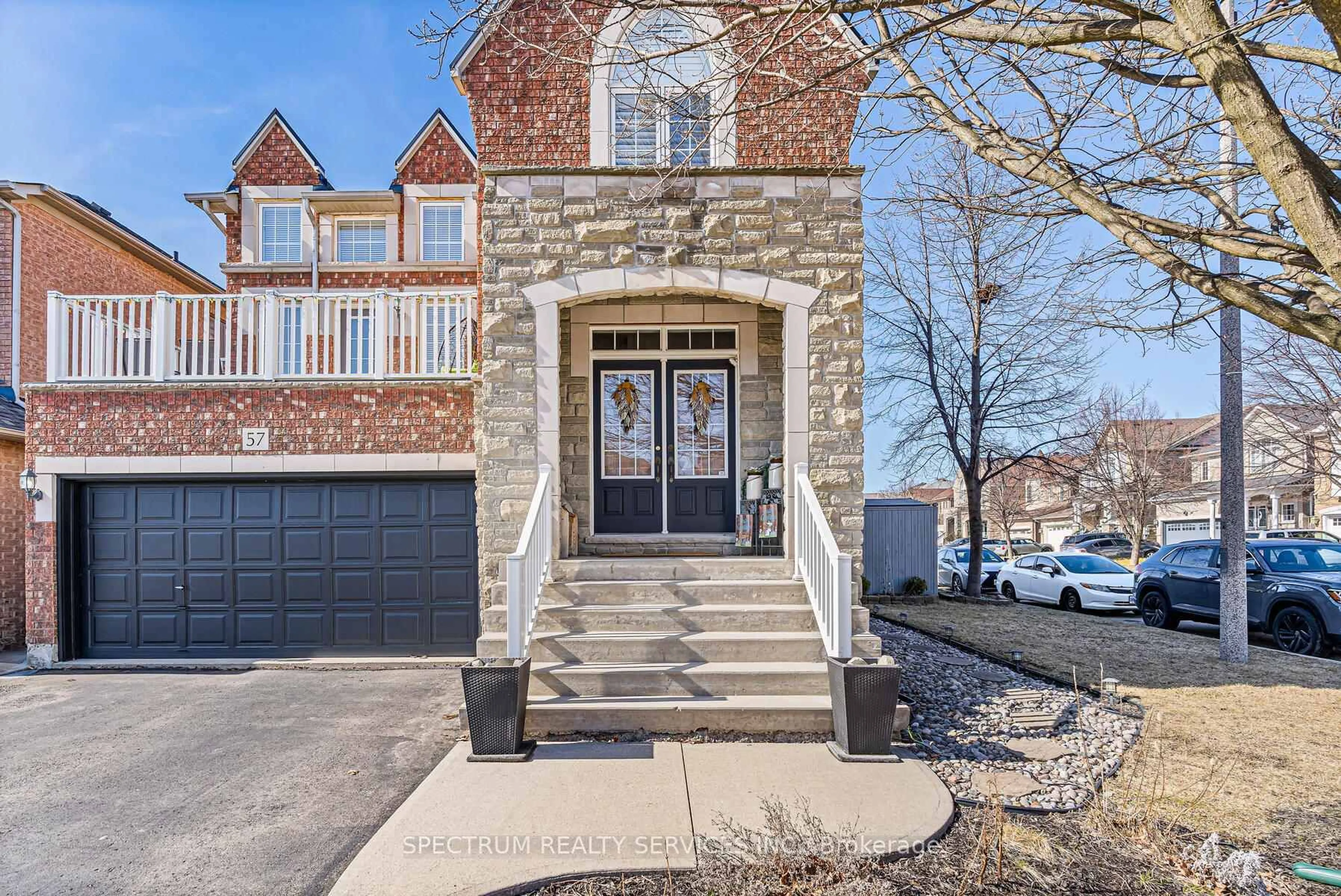 Home with brick exterior material, street for 57 Penbridge Circ, Brampton Ontario L7A 2R1