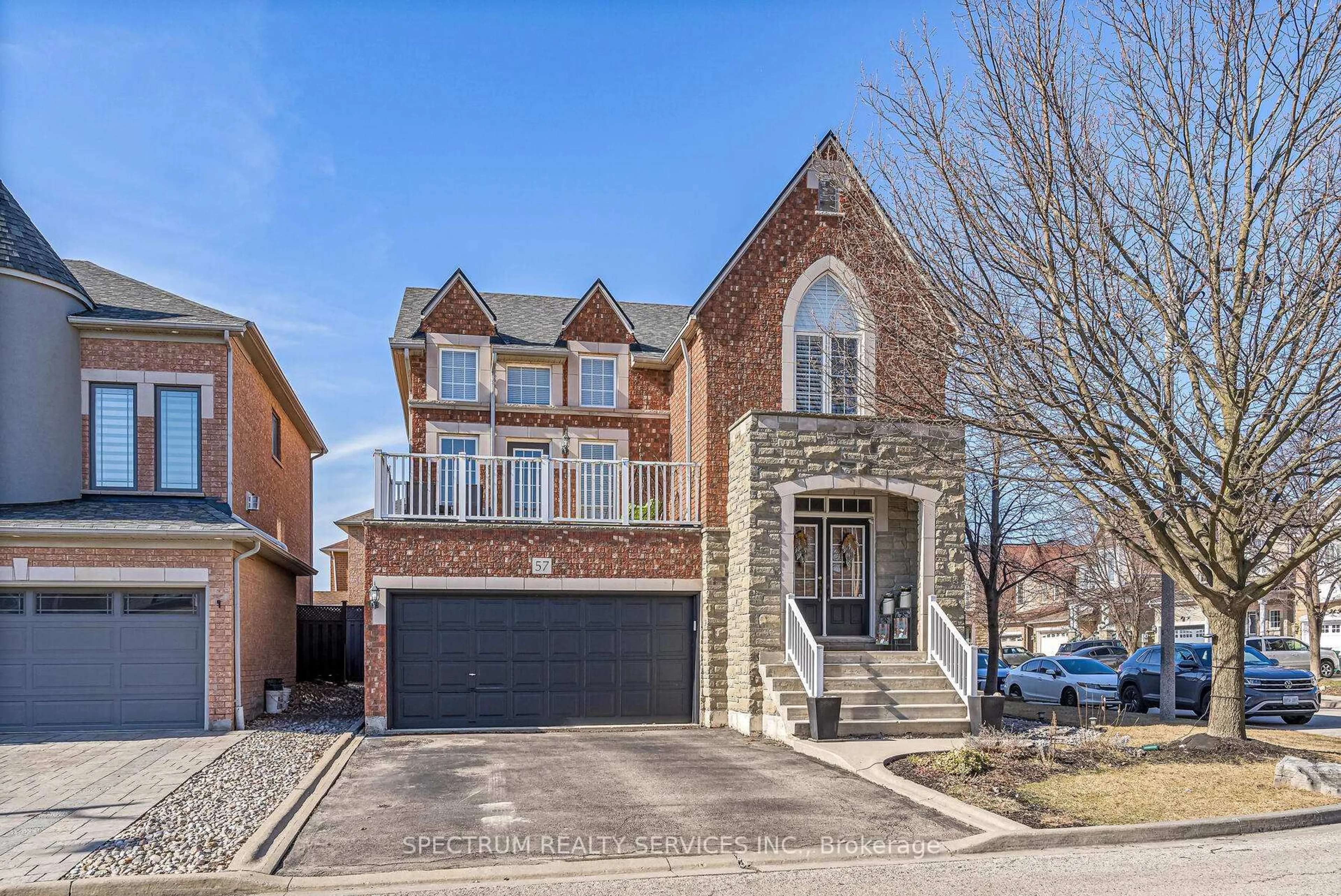 Home with brick exterior material, street for 57 Penbridge Circ, Brampton Ontario L7A 2R1