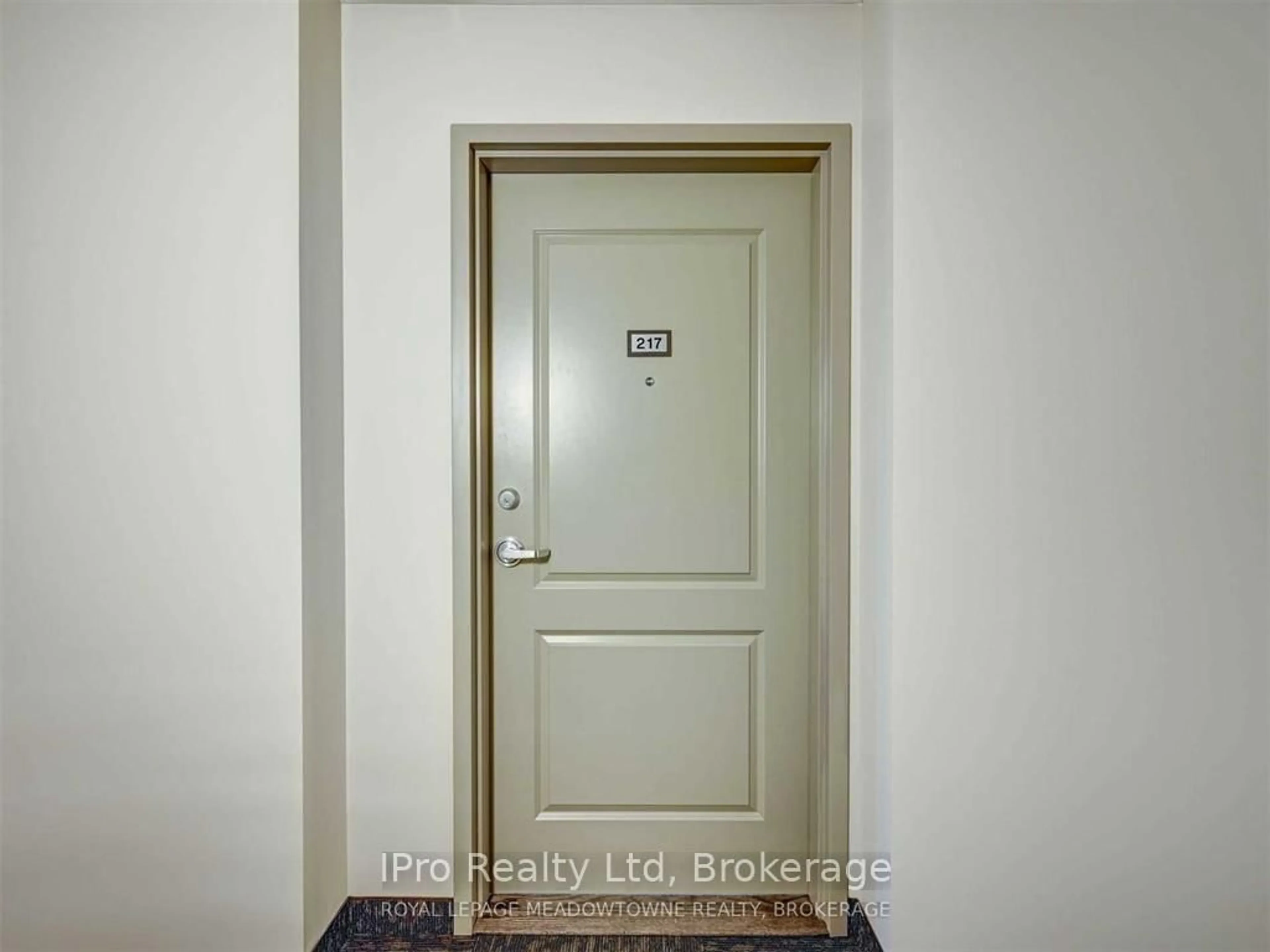 Indoor entryway for 830 Megson Terr #217, Milton Ontario L9T 9M7