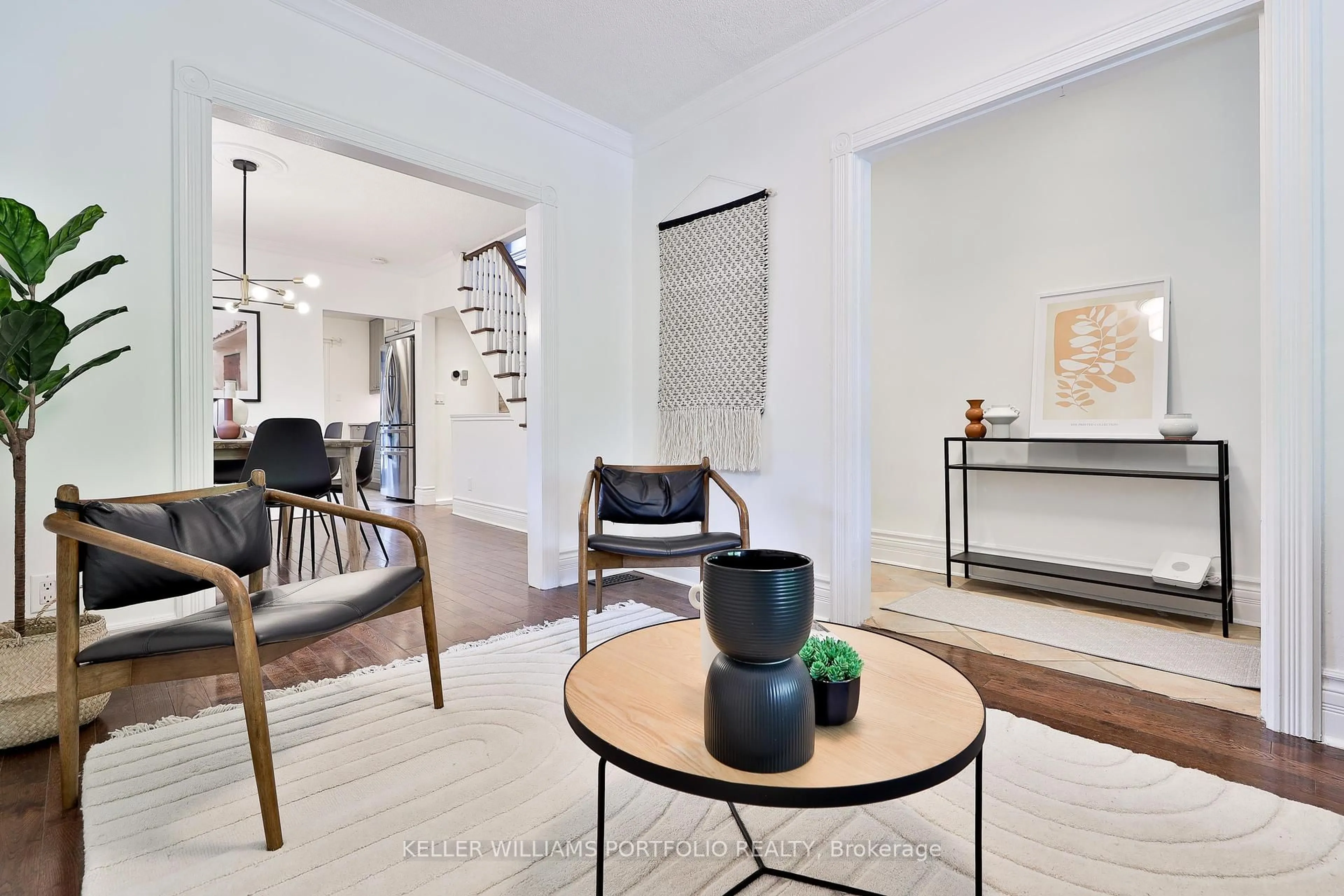 Living room with furniture, unknown for 59 Carrick Ave, Toronto Ontario M6N 3J4