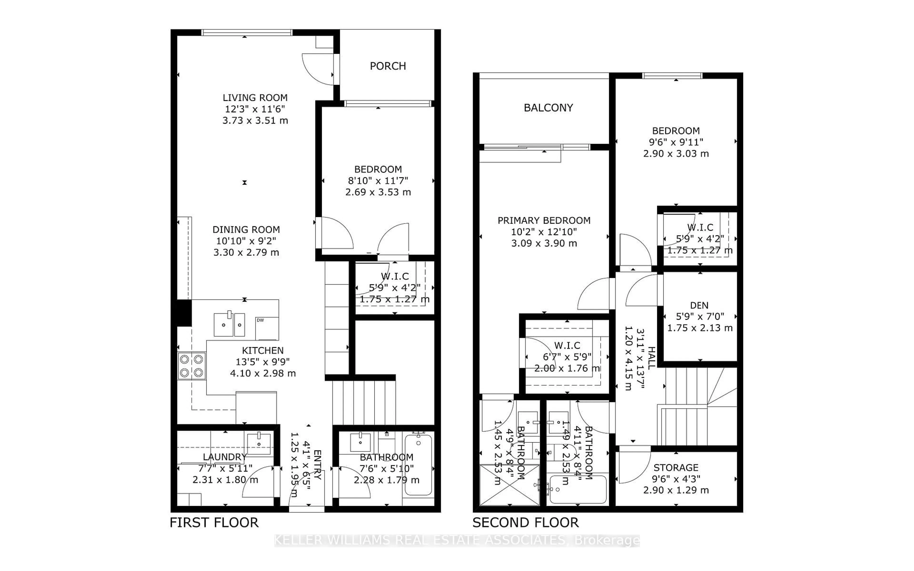 Floor plan for 5025 Four Springs Ave #111, Mississauga Ontario L5R 0G5