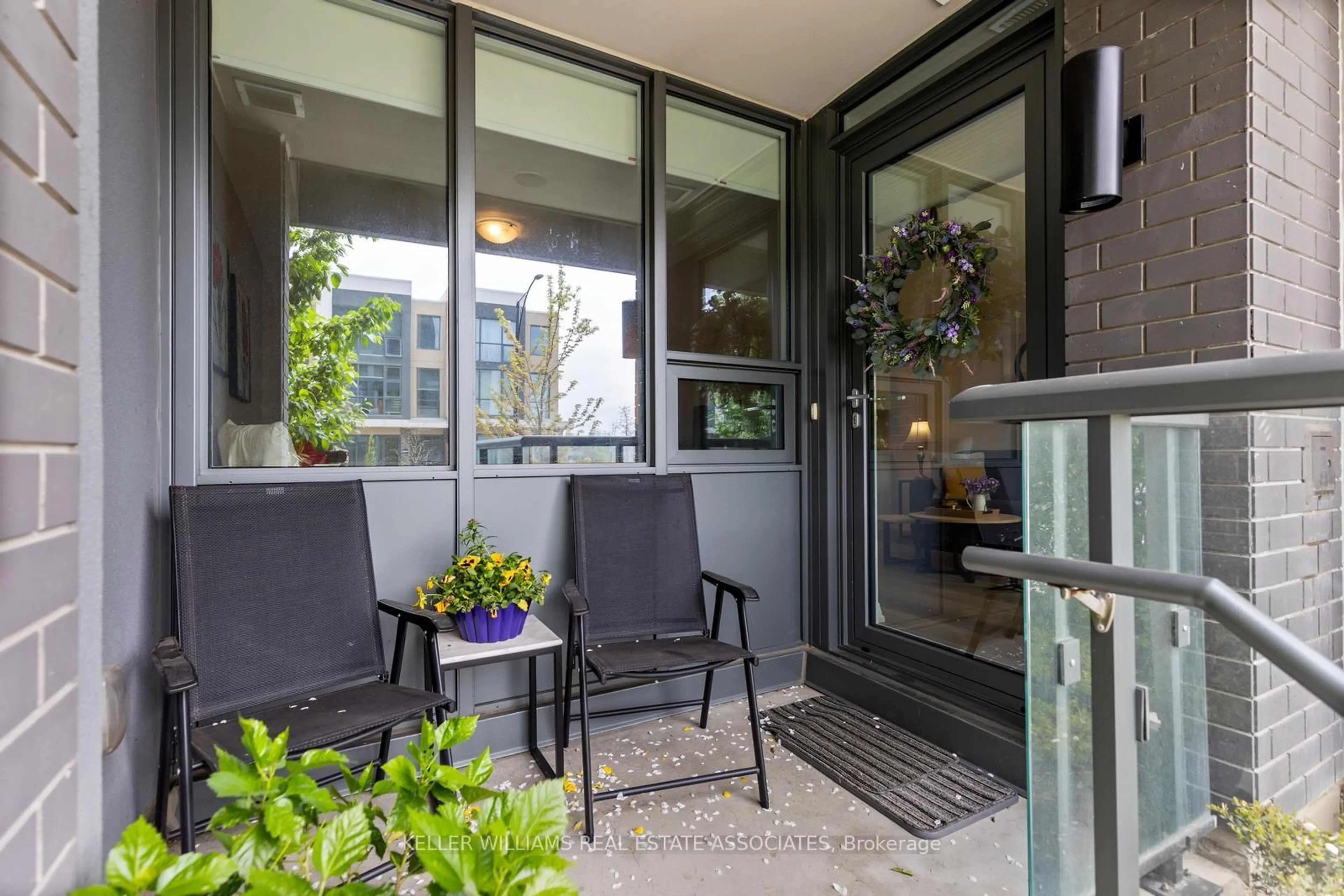 Patio, street for 5025 Four Springs Ave #111, Mississauga Ontario L5R 0G5