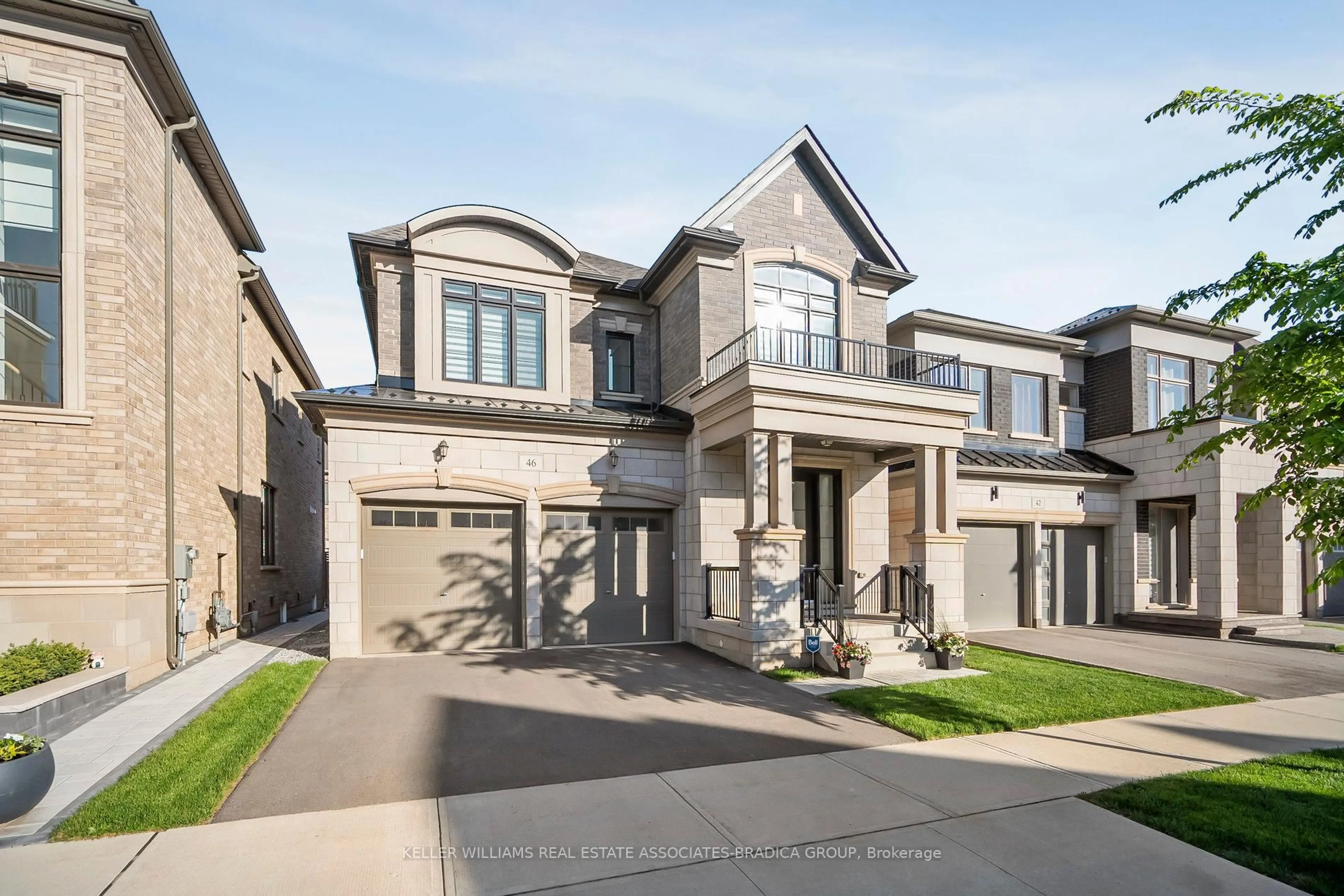 Home with brick exterior material, street for 46 Boulton Tr, Oakville Ontario L6H 0Z9
