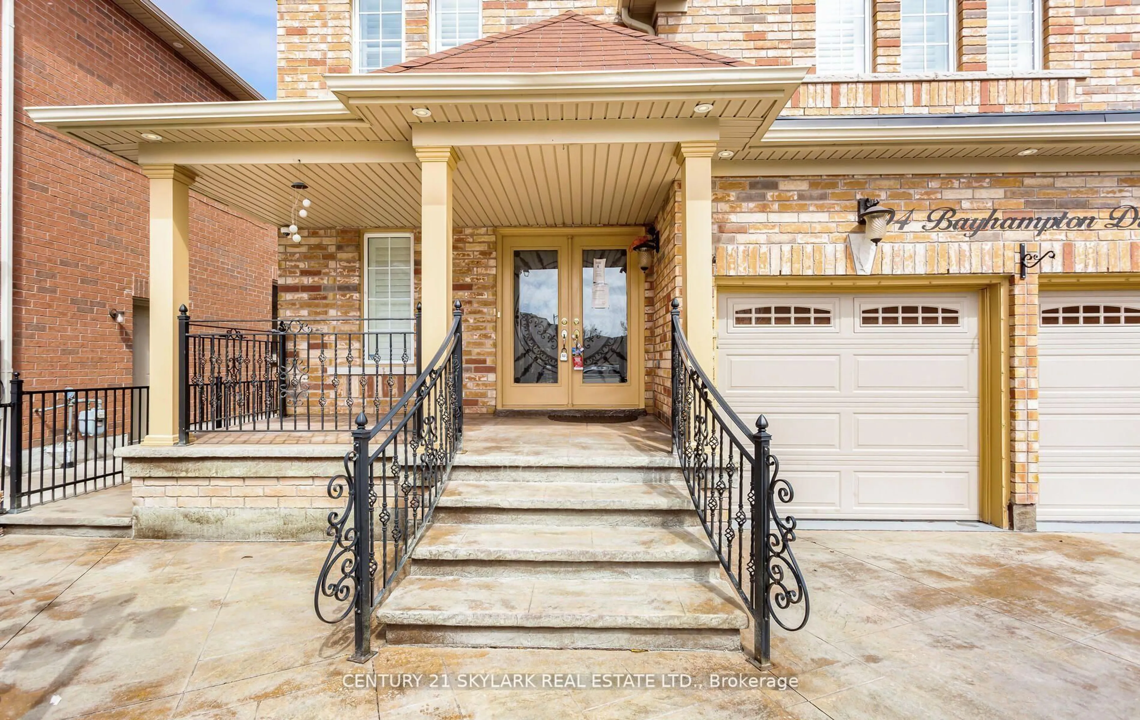 Home with brick exterior material, street for 94 Bayhampton Dr, Brampton Ontario L6P 3A9