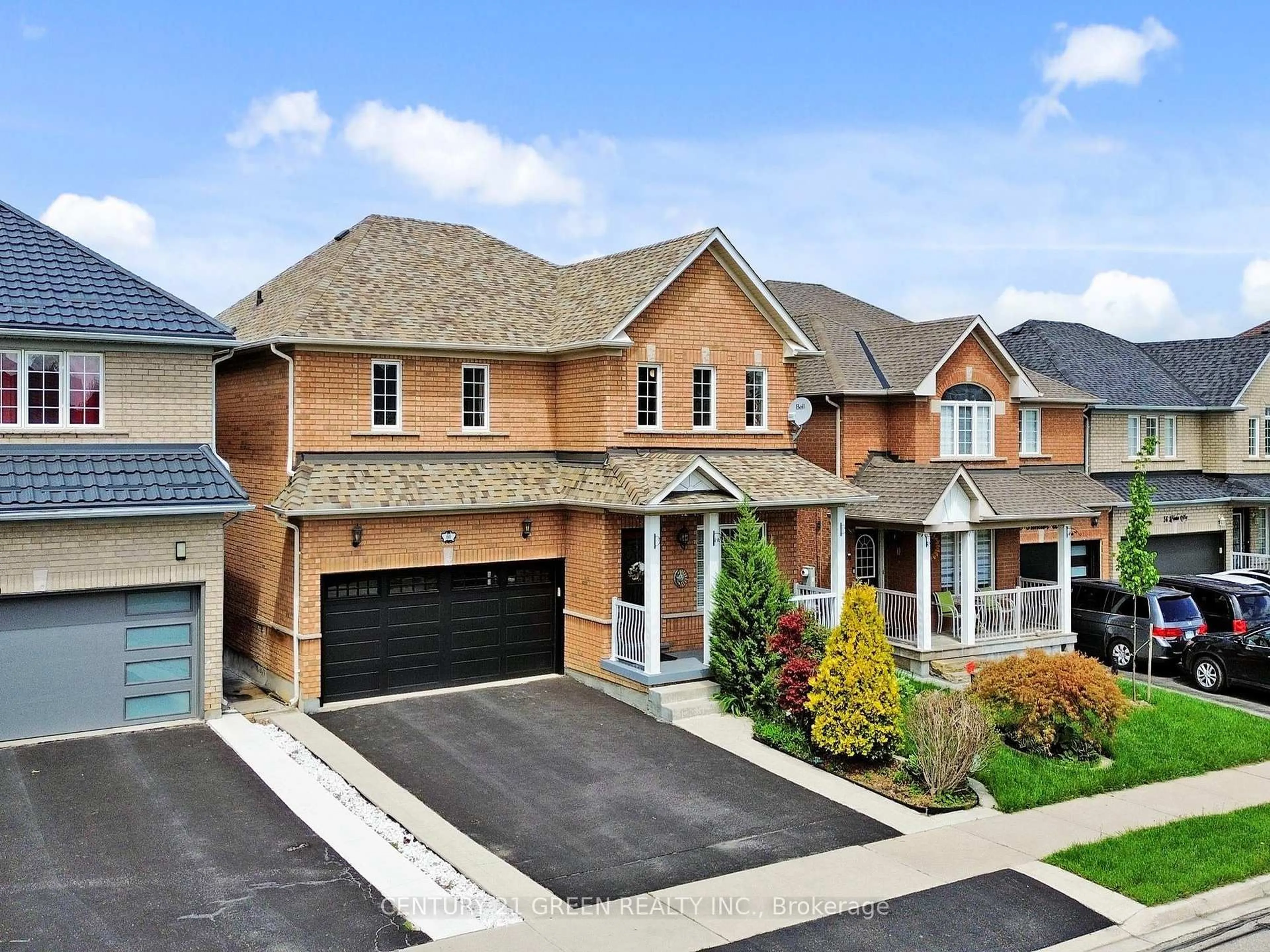 Home with brick exterior material, street for 60 Fandor Way, Brampton Ontario L7A 2H1