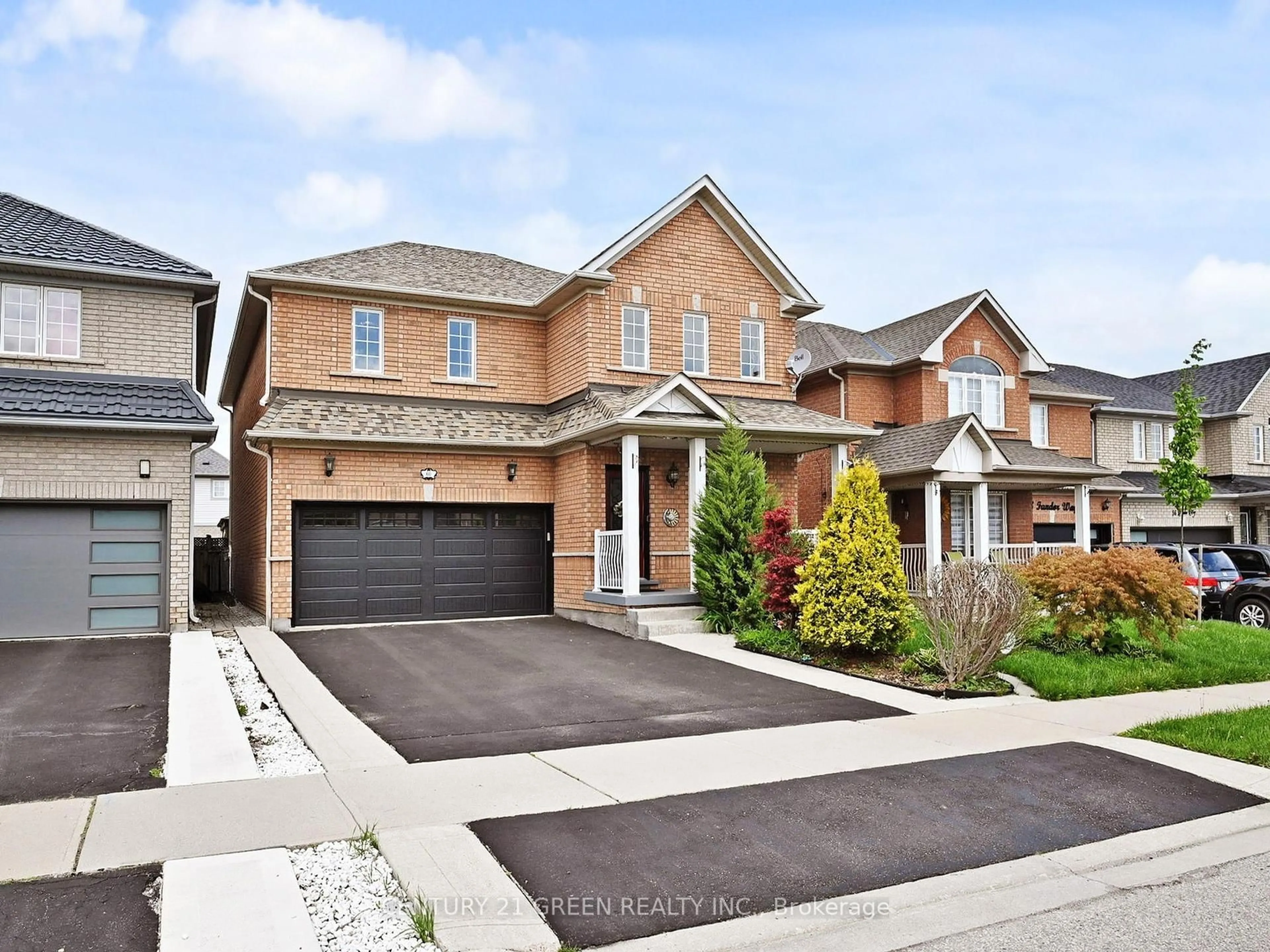 Home with brick exterior material, street for 60 Fandor Way, Brampton Ontario L7A 2H1