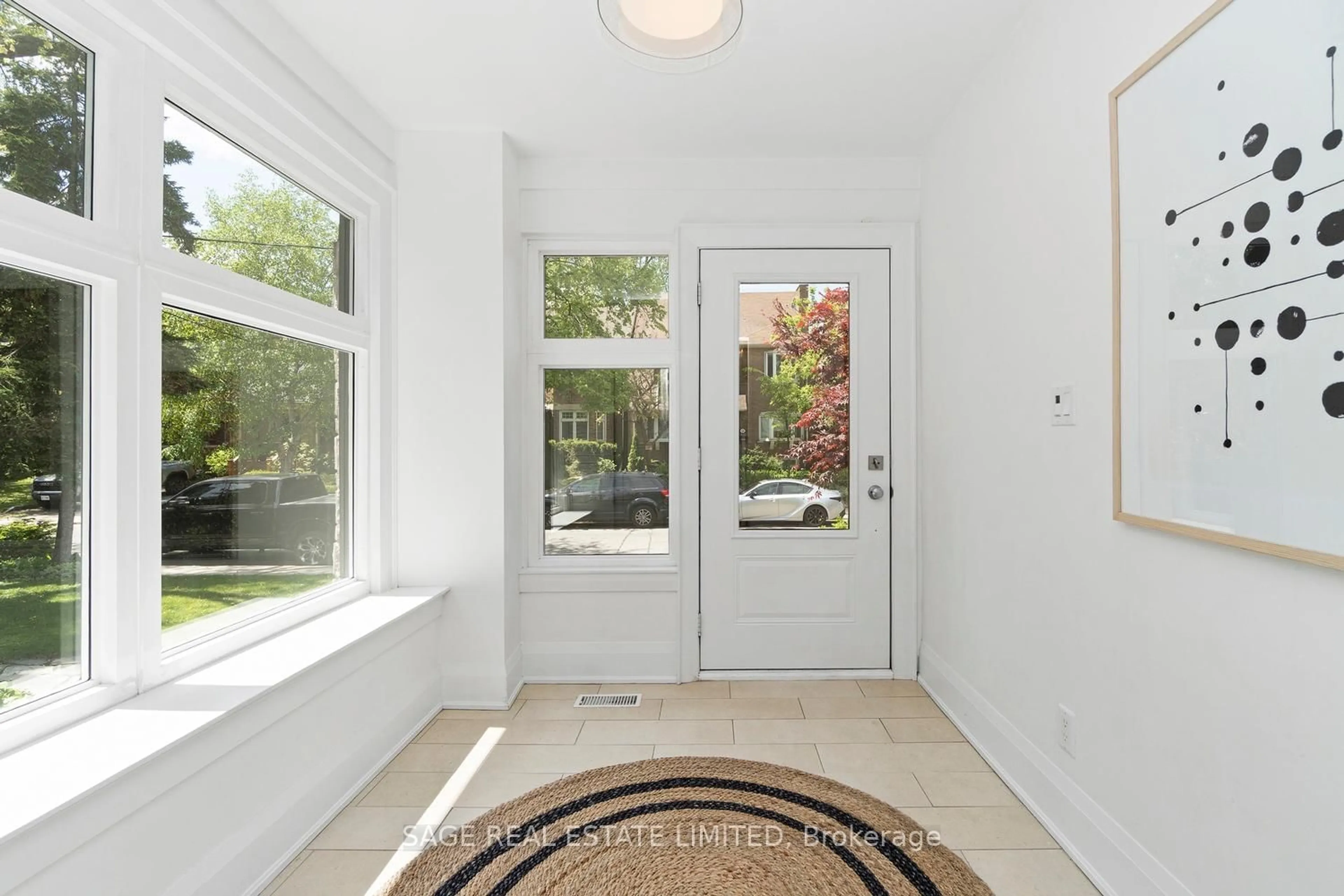 Indoor entryway for 115 Westmount Ave, Toronto Ontario M6H 3K3