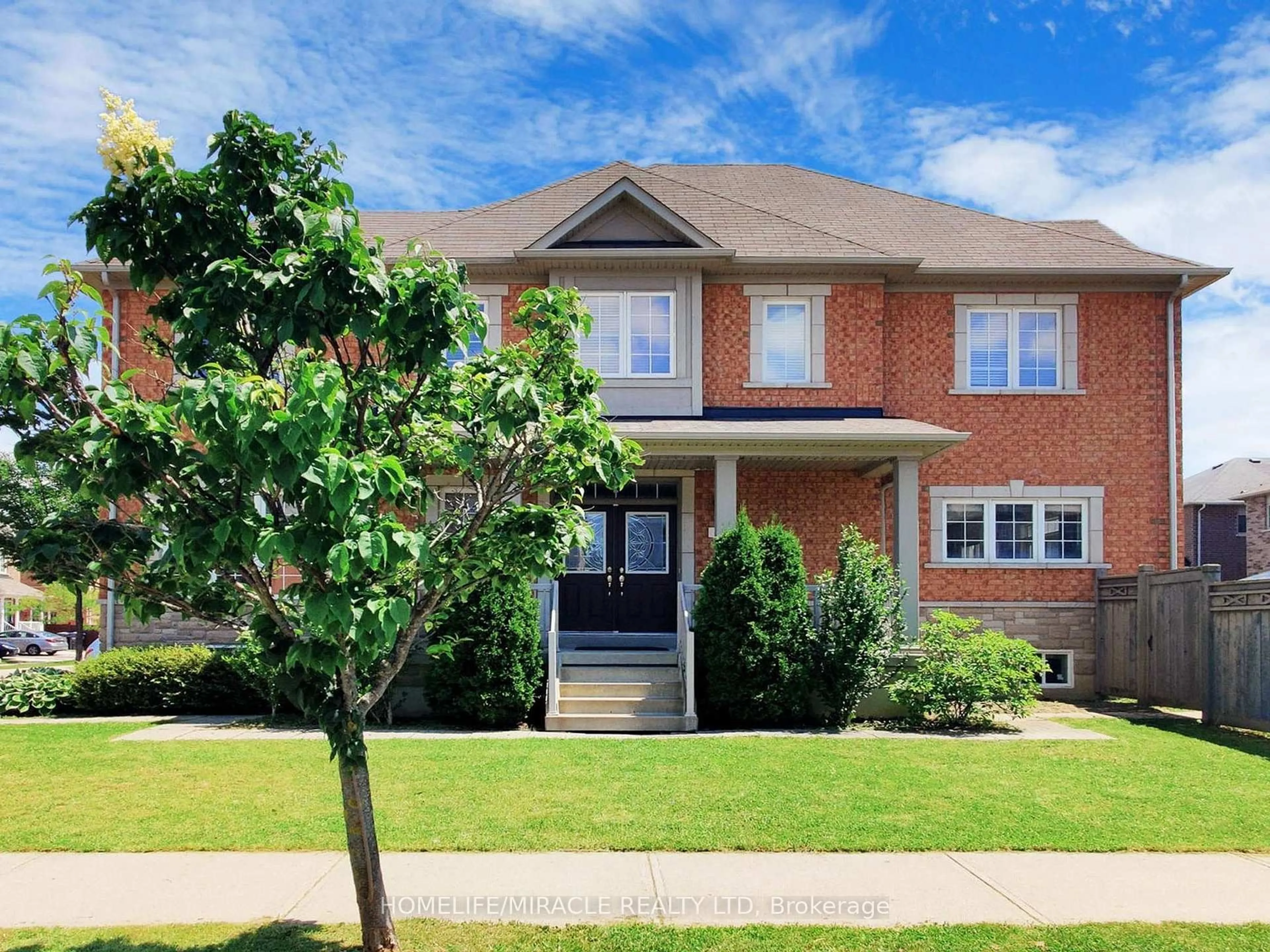 Home with brick exterior material, street for 63 Sleightholme Cres, Brampton Ontario L6P 3E7