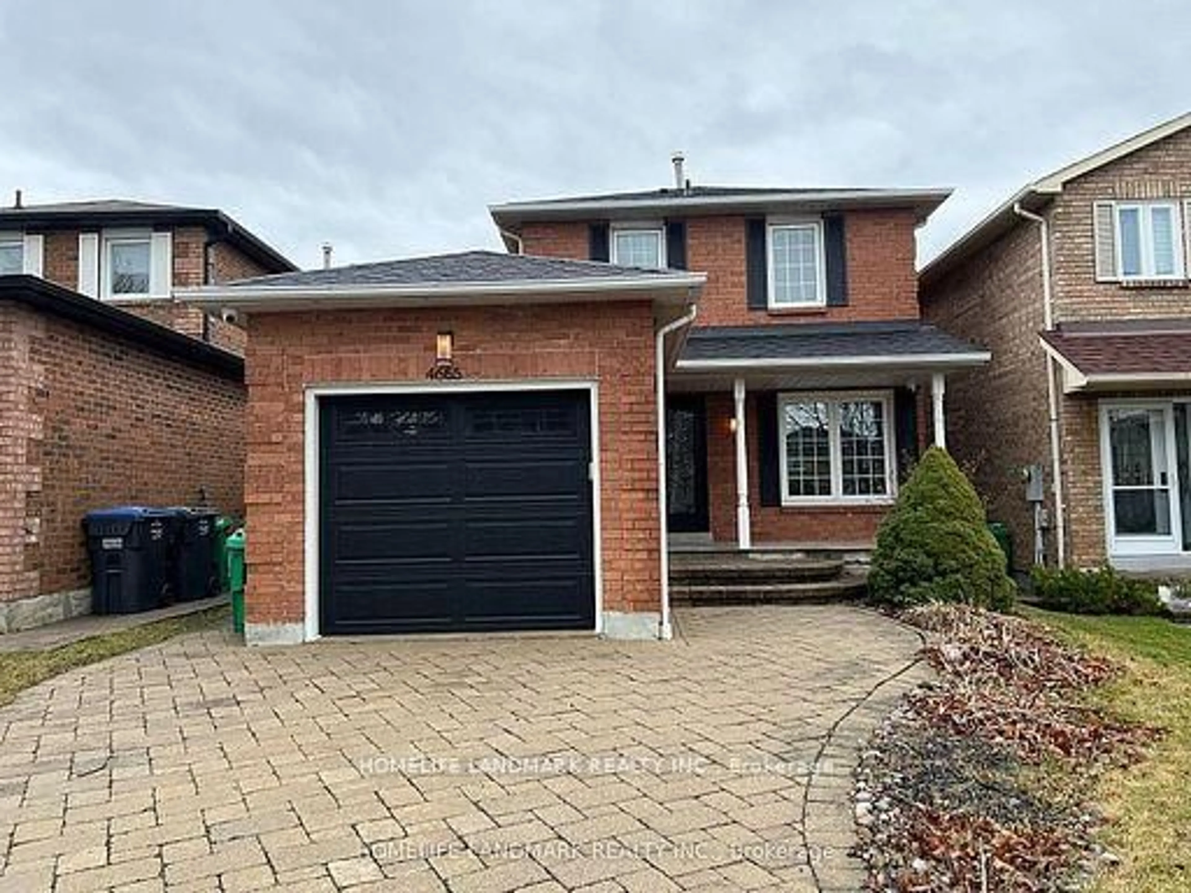 Home with brick exterior material, street for 4665 Pemmican Tr, Mississauga Ontario L4Z 2M4