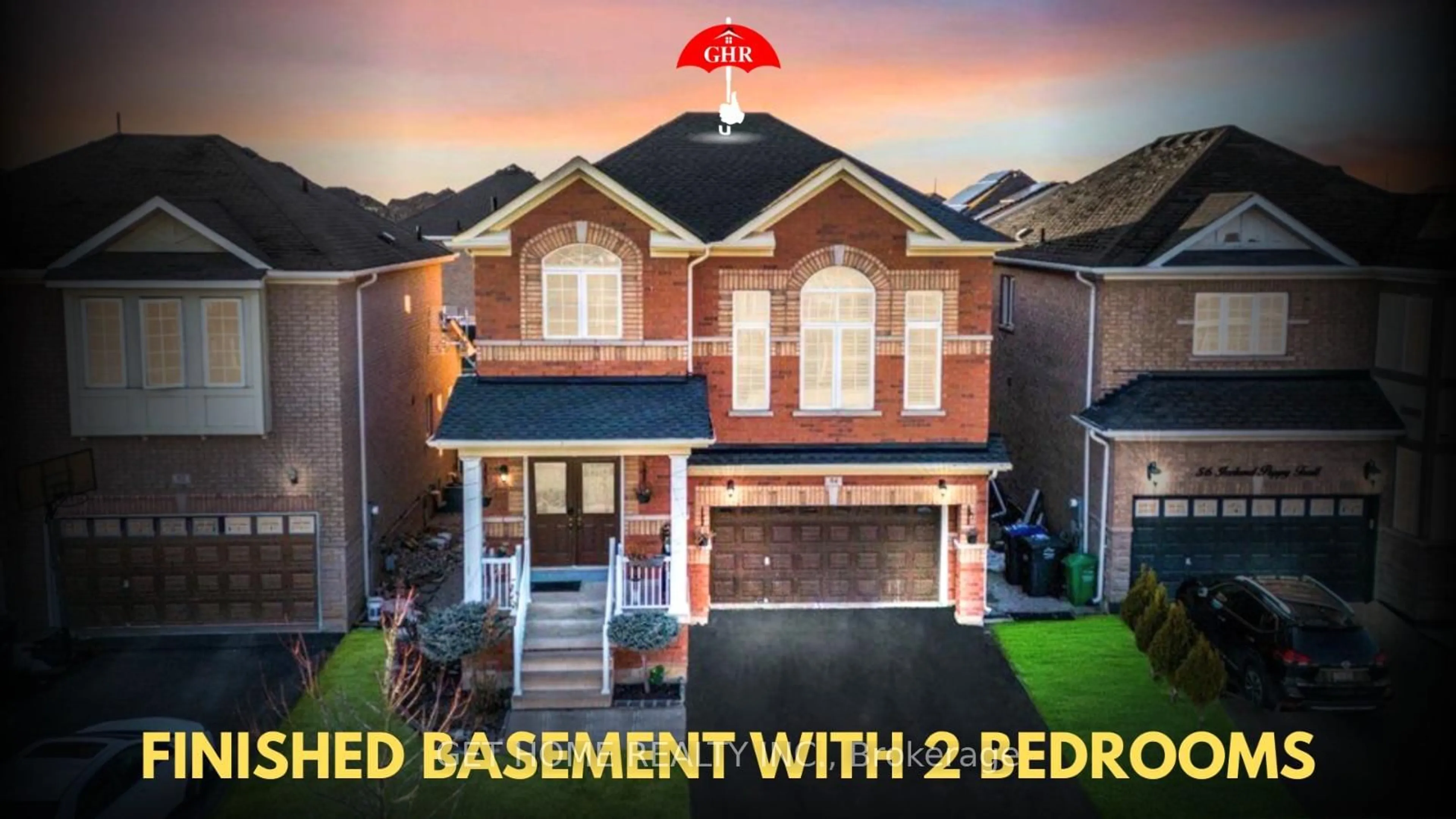Home with brick exterior material, building for 54 Iceland Poppy Tr, Brampton Ontario L7A 0M9