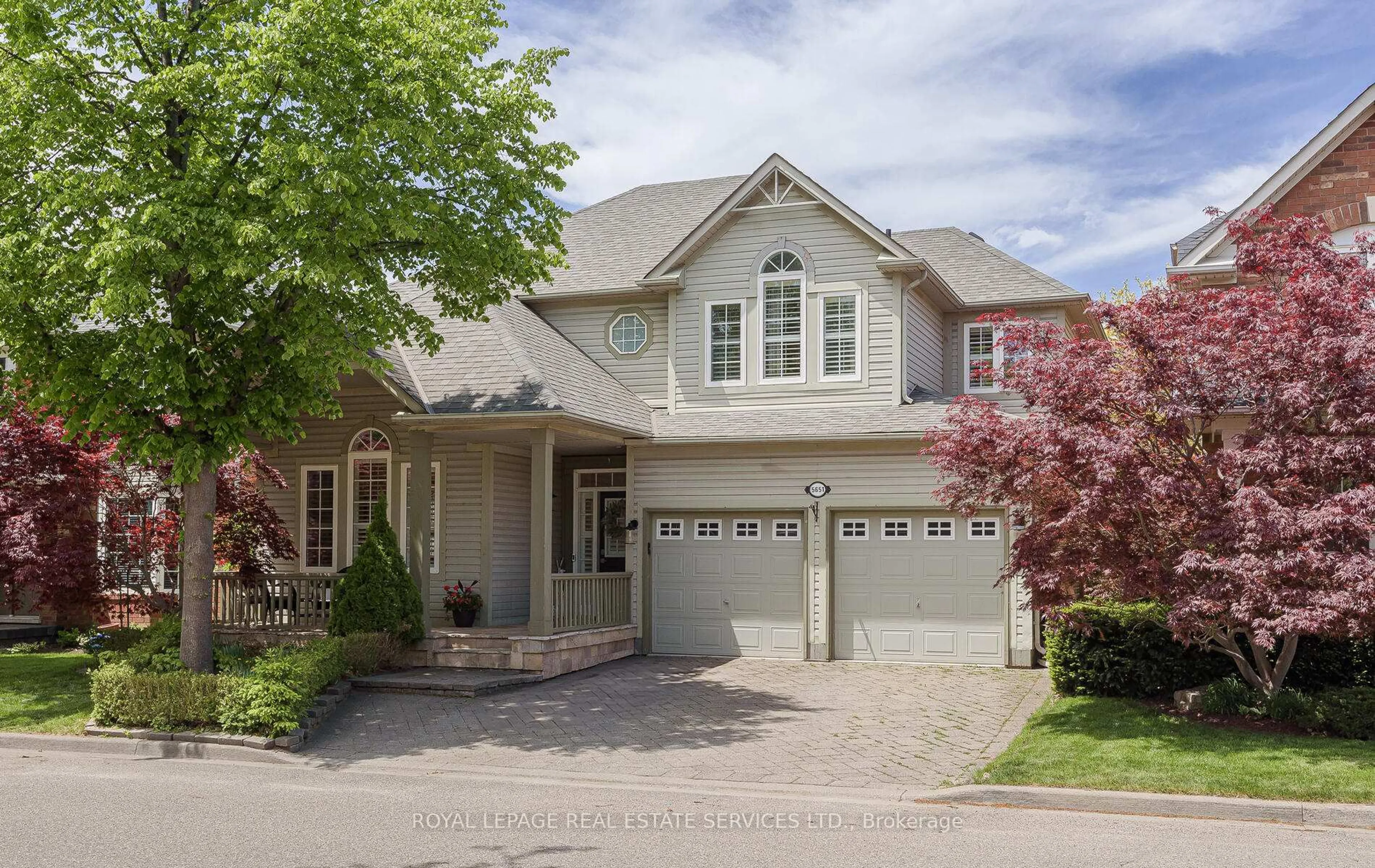 Home with brick exterior material, street for 5651 Roseville Crt, Burlington Ontario L7L 6V4