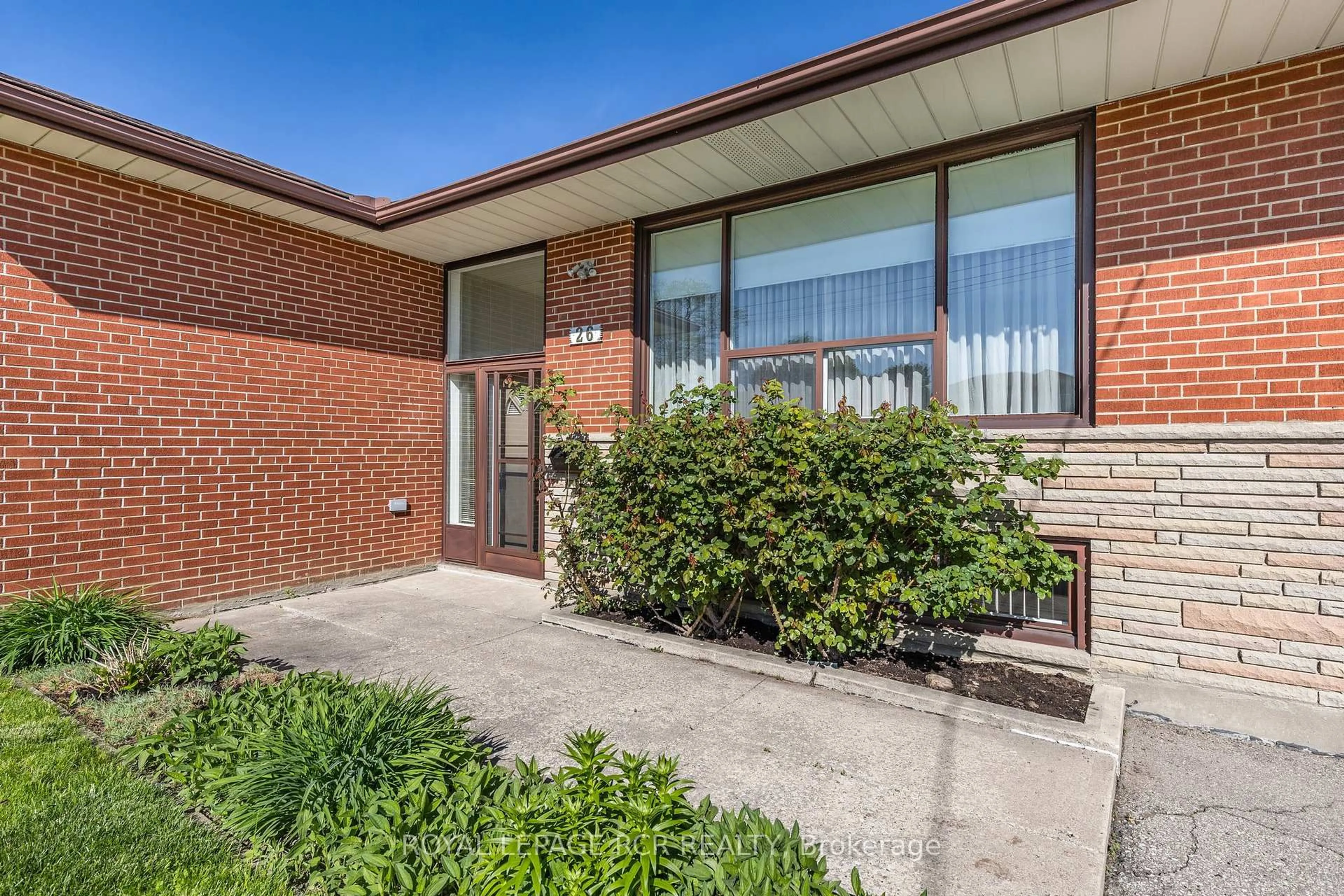 Home with brick exterior material, street for 26 Ludstone Dr, Toronto Ontario M9R 2H9
