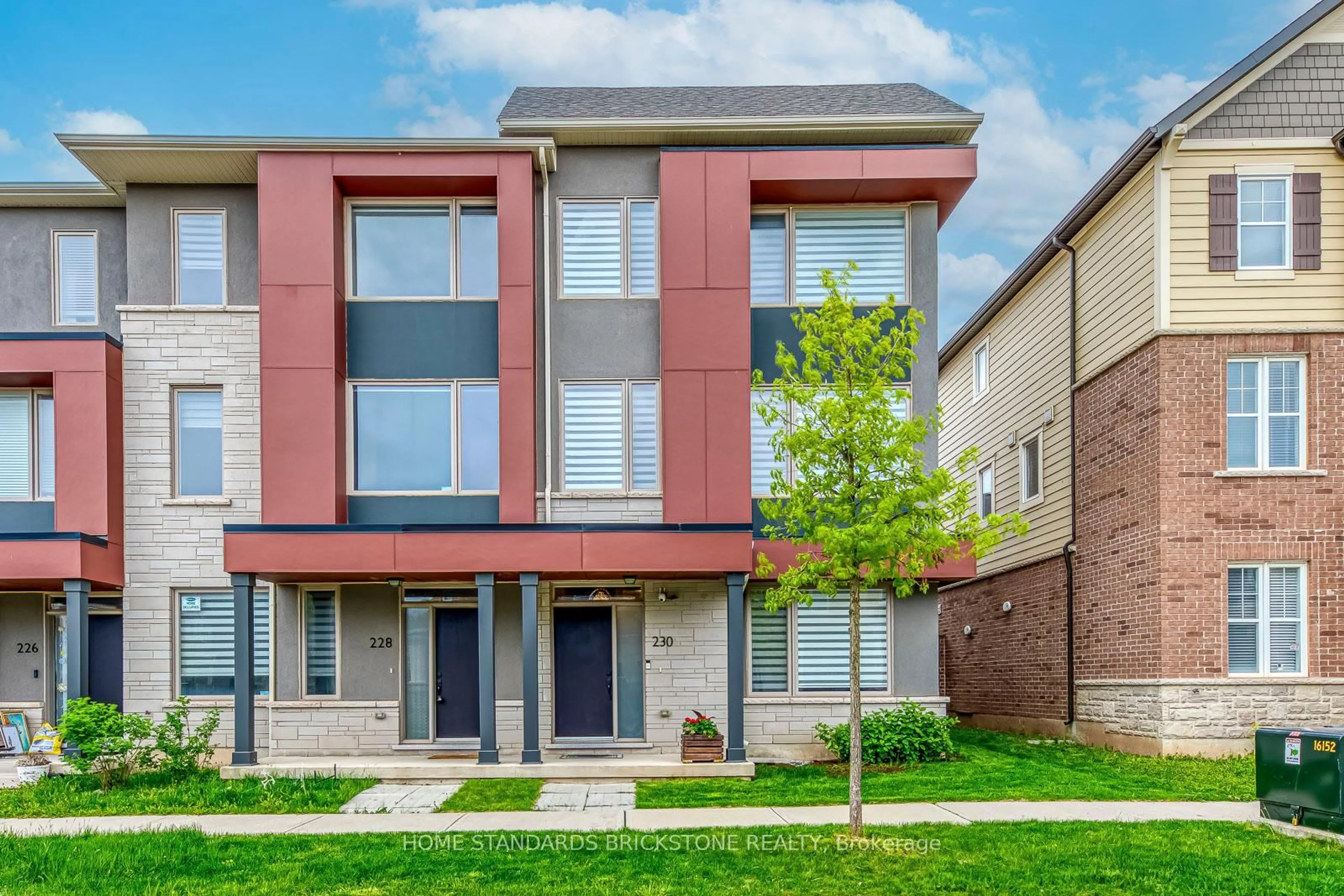 Home with brick exterior material, street for 230 Harold Dent Tr, Oakville Ontario L6M 1S2