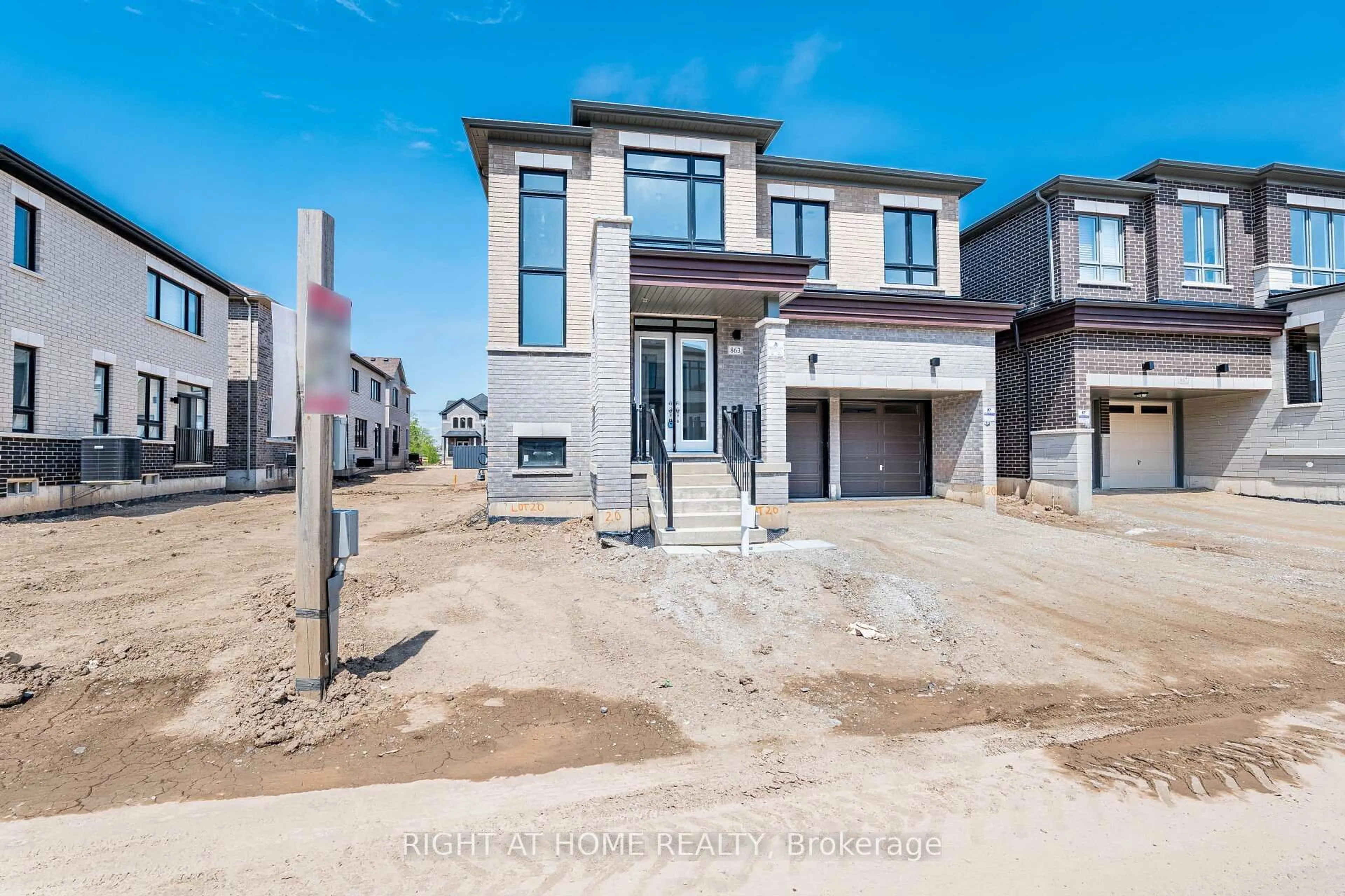 Home with brick exterior material, street for 863 Plum Pl, Milton Ontario L9T 7E7