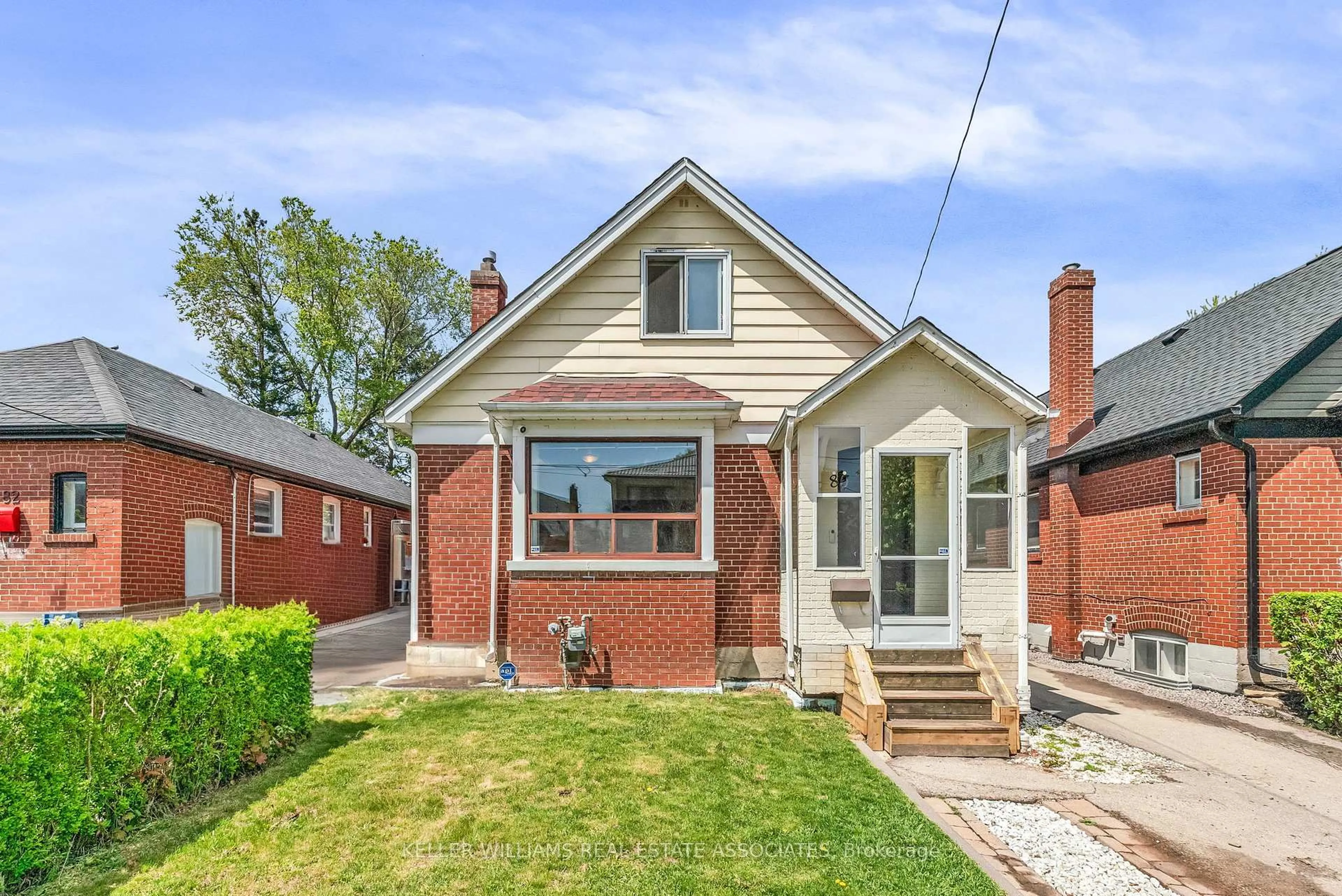 Home with brick exterior material, street for 80 Albani St, Toronto Ontario M8V 1X2
