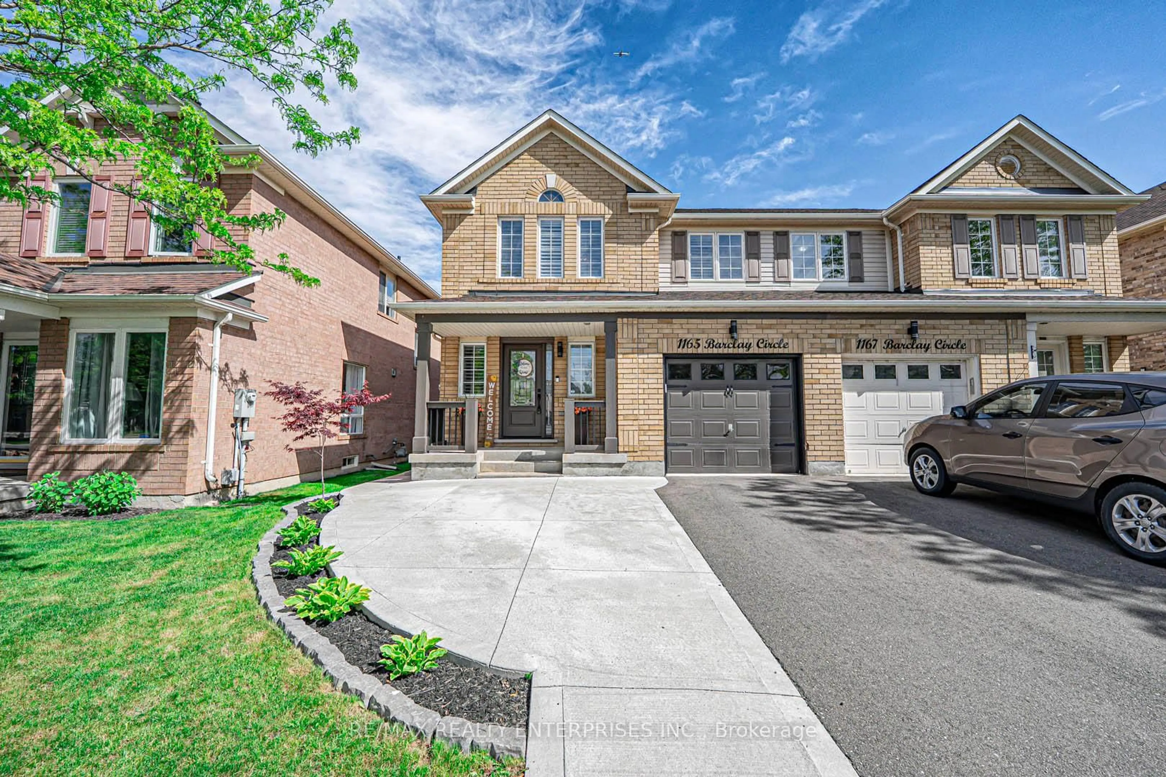 Home with brick exterior material, street for 1165 Barclay Circ, Milton Ontario L9T 5V8