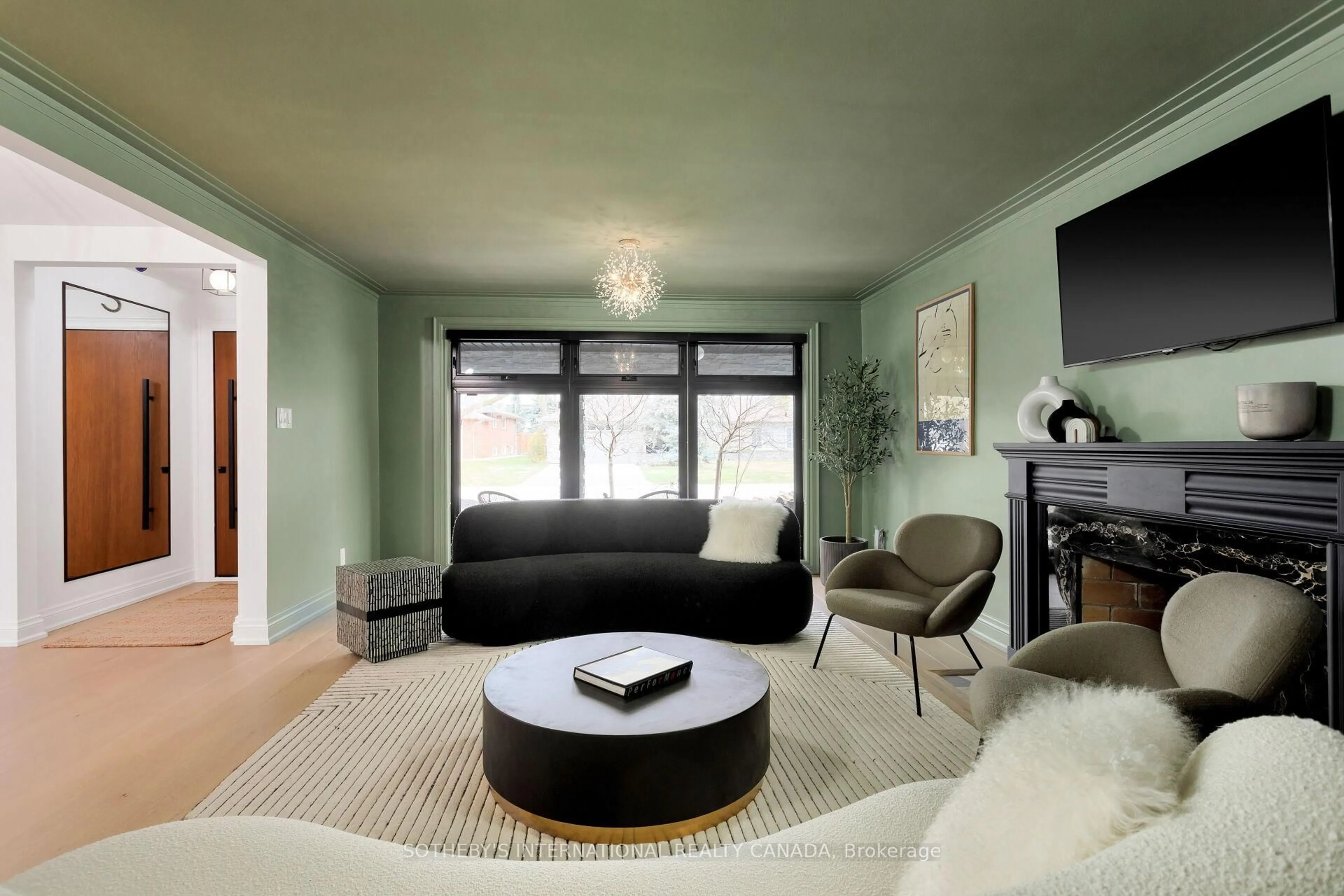 Living room with furniture, unknown for 15 Ravensbourne Cres, Toronto Ontario M9A 2A7