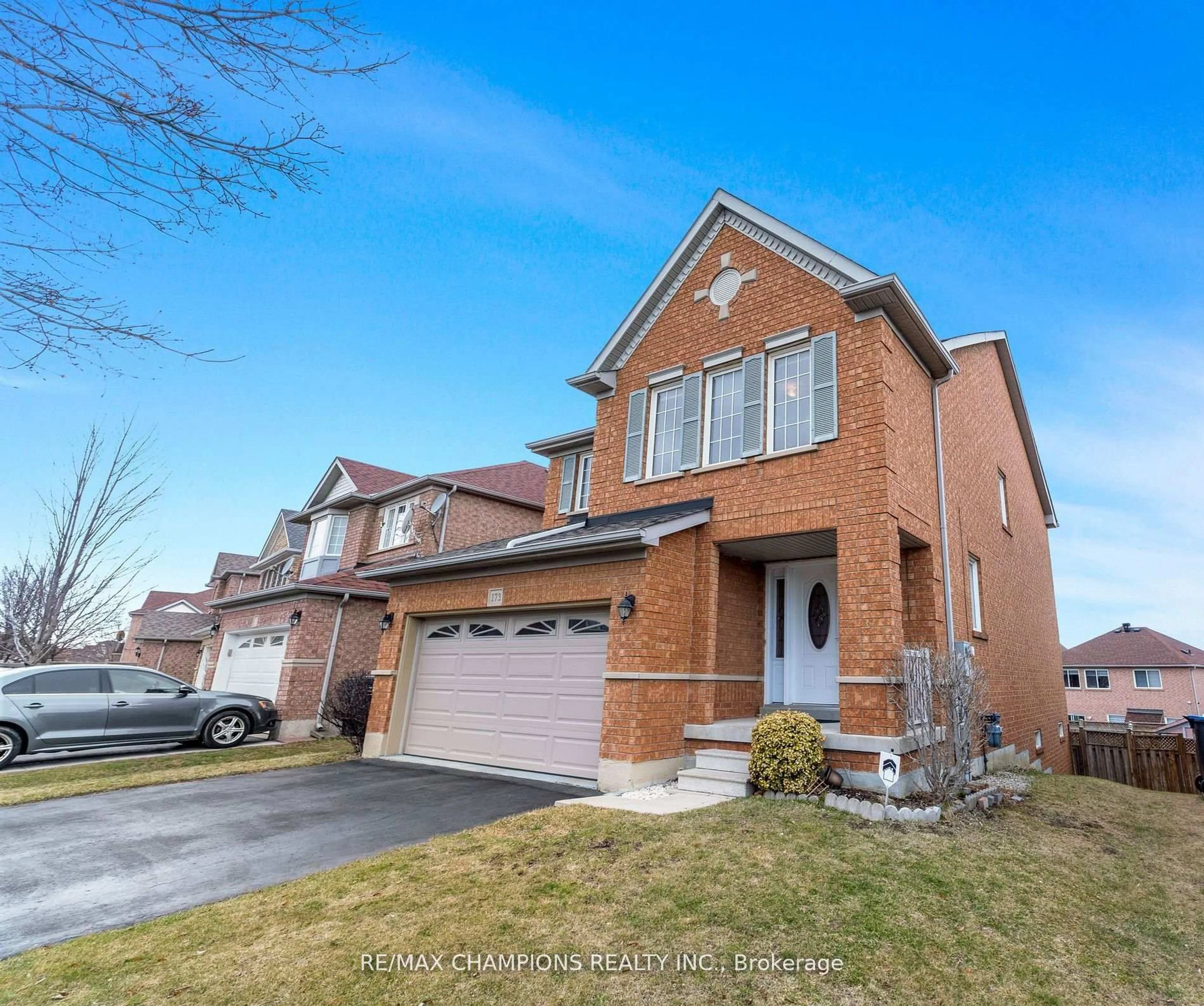 Home with brick exterior material, street for 173 Sunny Meadow Blvd, Brampton Ontario L6R 2Z2