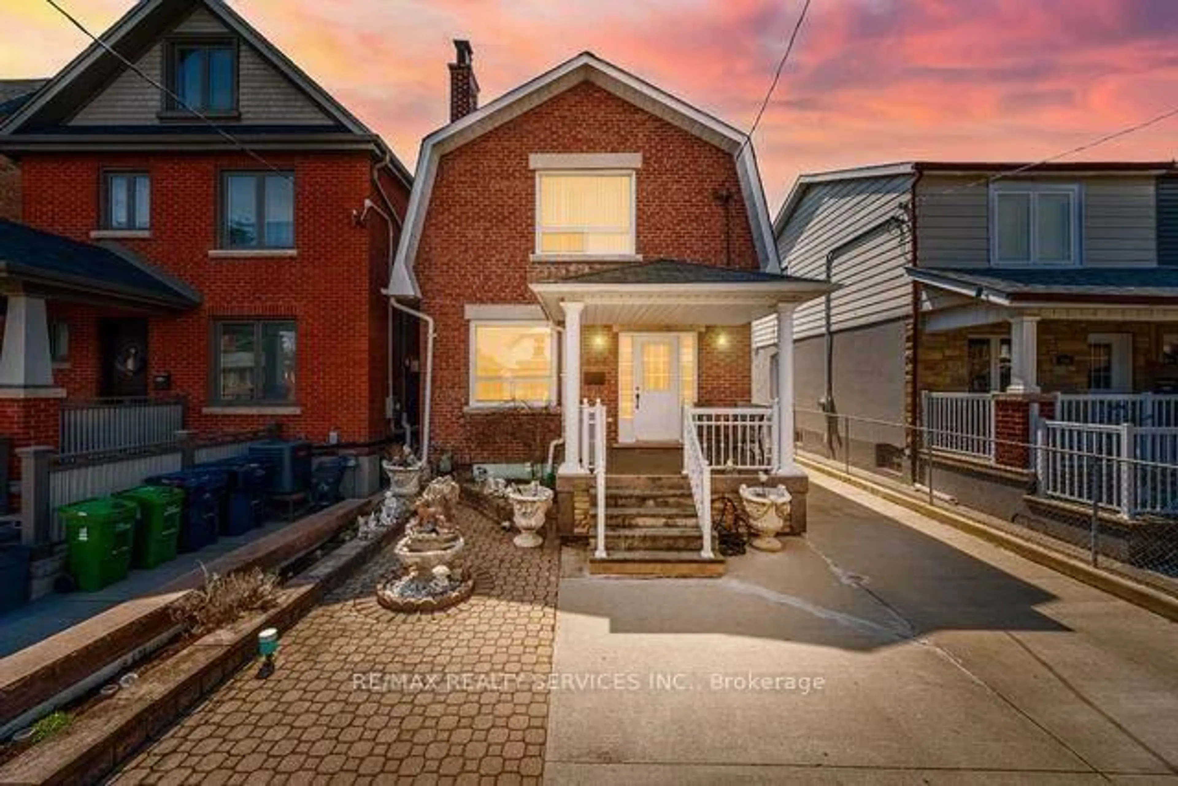 Home with brick exterior material, street for 444 Maybank Ave, Toronto Ontario M6N 3S8