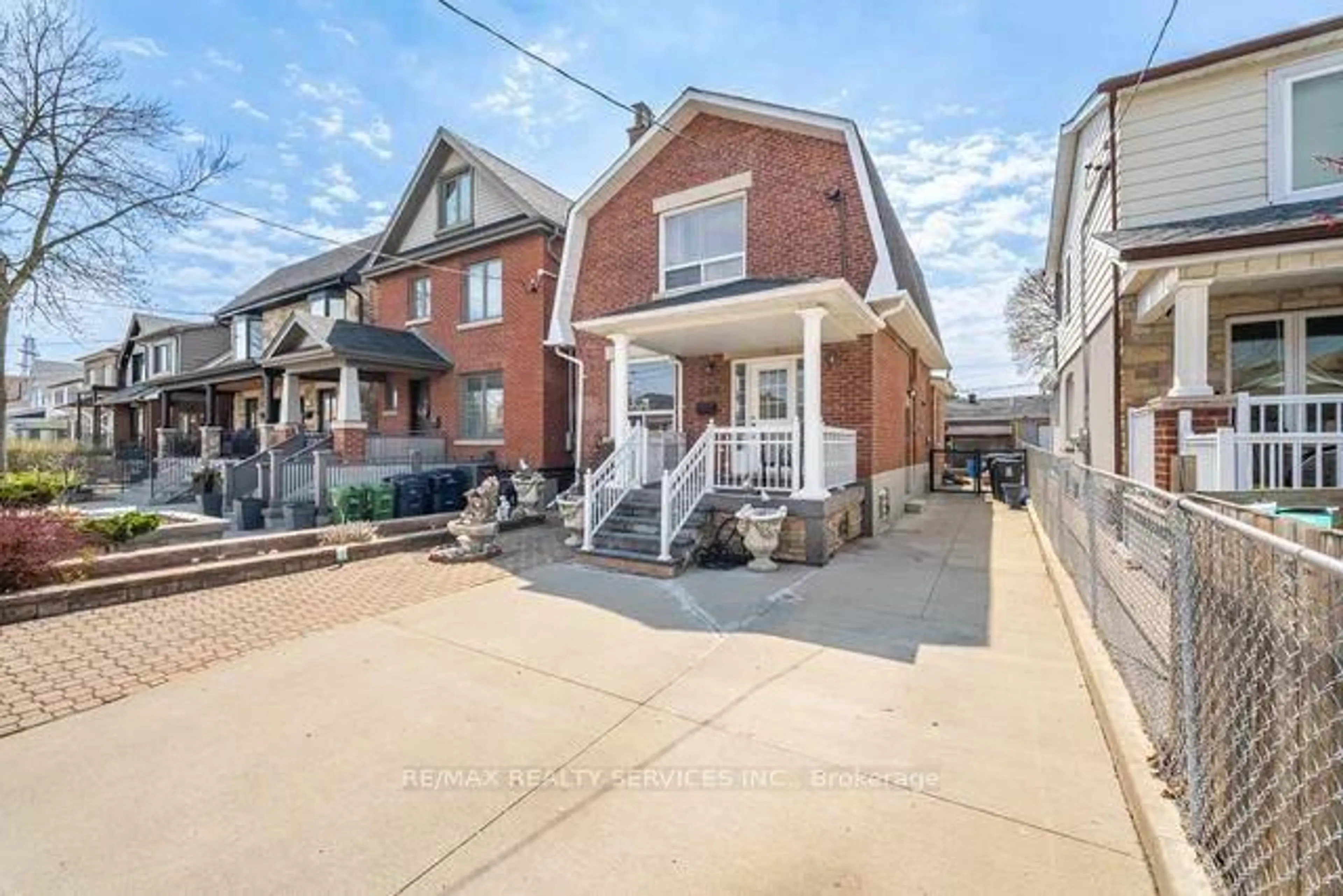 Home with brick exterior material, street for 444 Maybank Ave, Toronto Ontario M6N 3S8