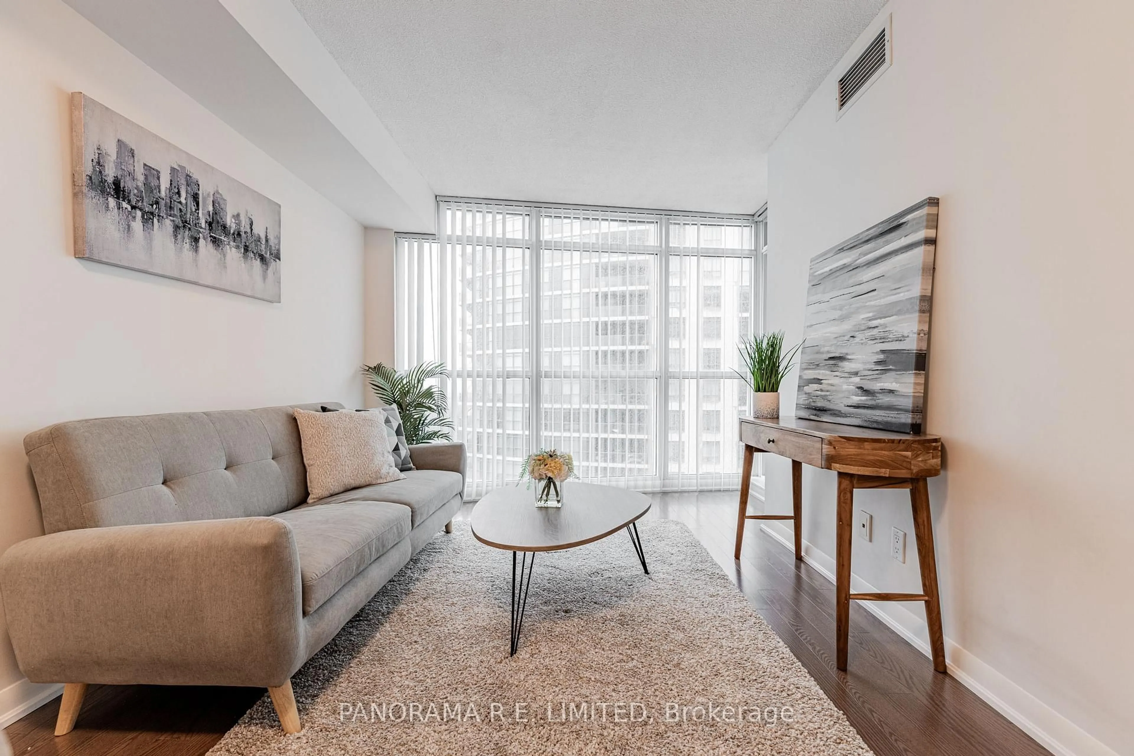 Living room with furniture, unknown for 215 Sherway Gardens Rd #1805, Toronto Ontario M9C 0A4