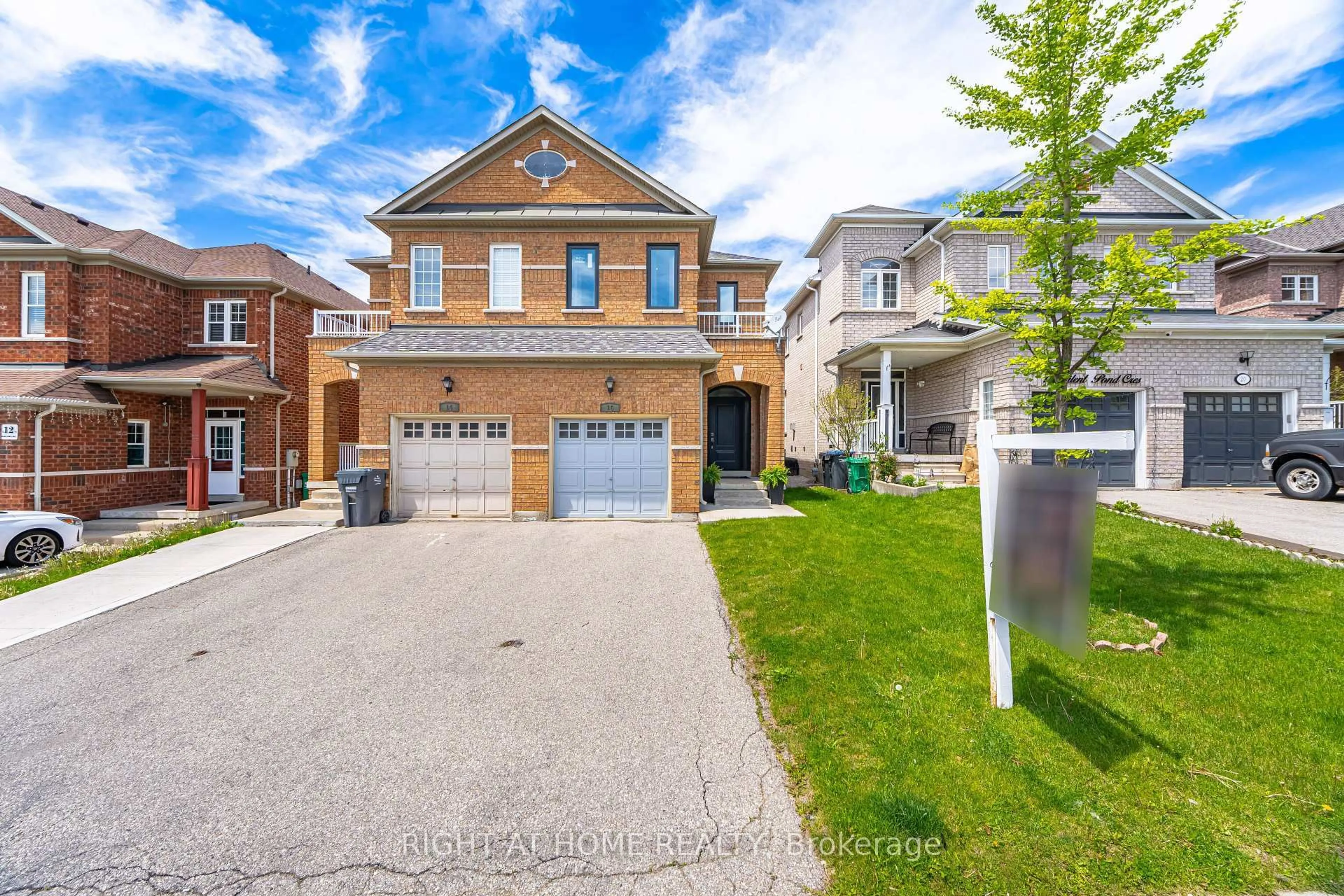 Home with brick exterior material, street for 16 Silent Pond Cres, Brampton Ontario L6V 4P2