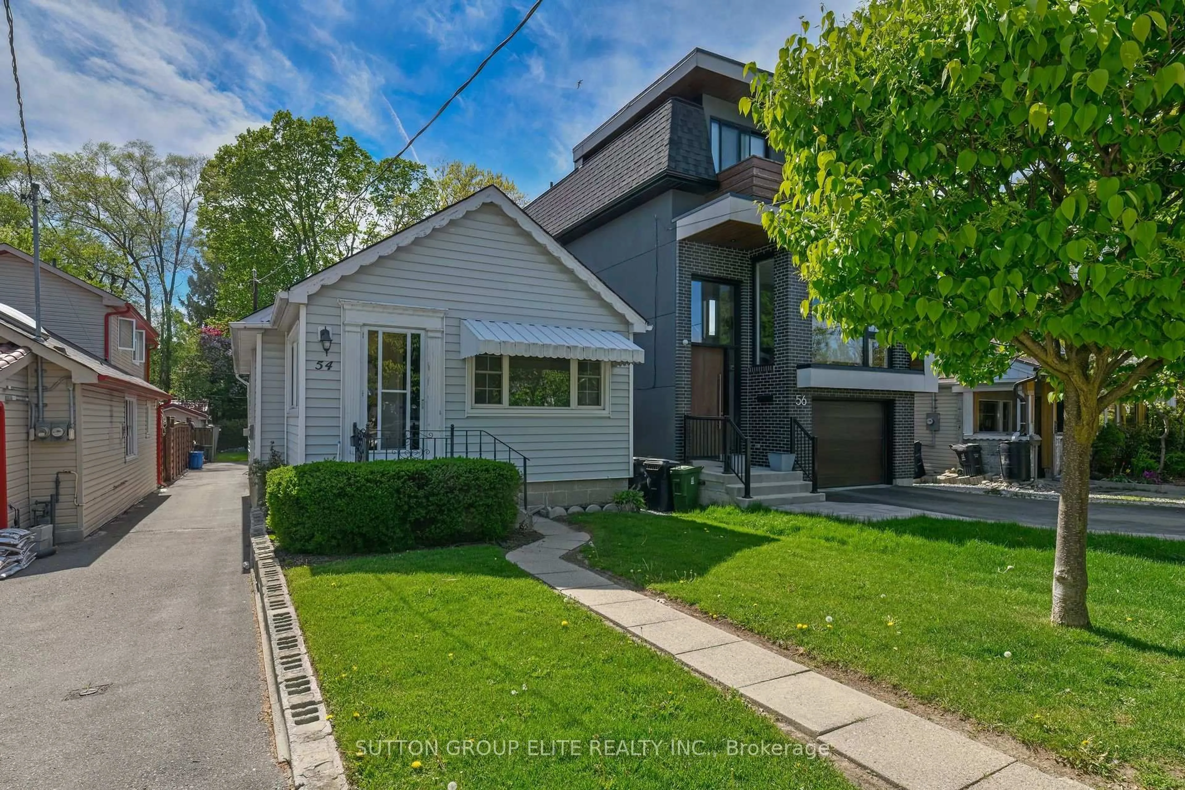 Home with brick exterior material, street for 54 Thirty First St, Toronto Ontario M8W 3E9