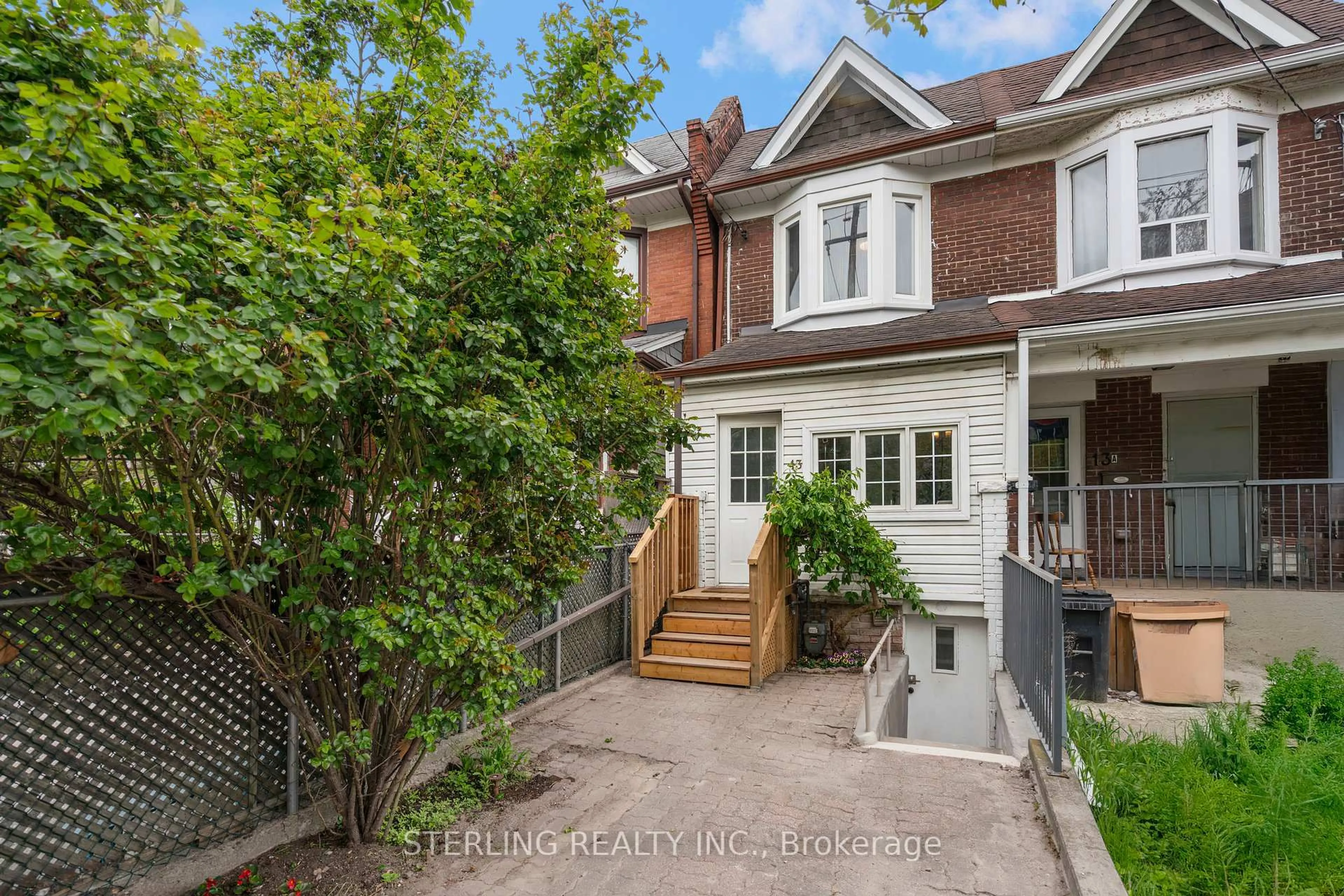 Home with brick exterior material, street for 13 Auburn Ave, Toronto Ontario M6H 2L6