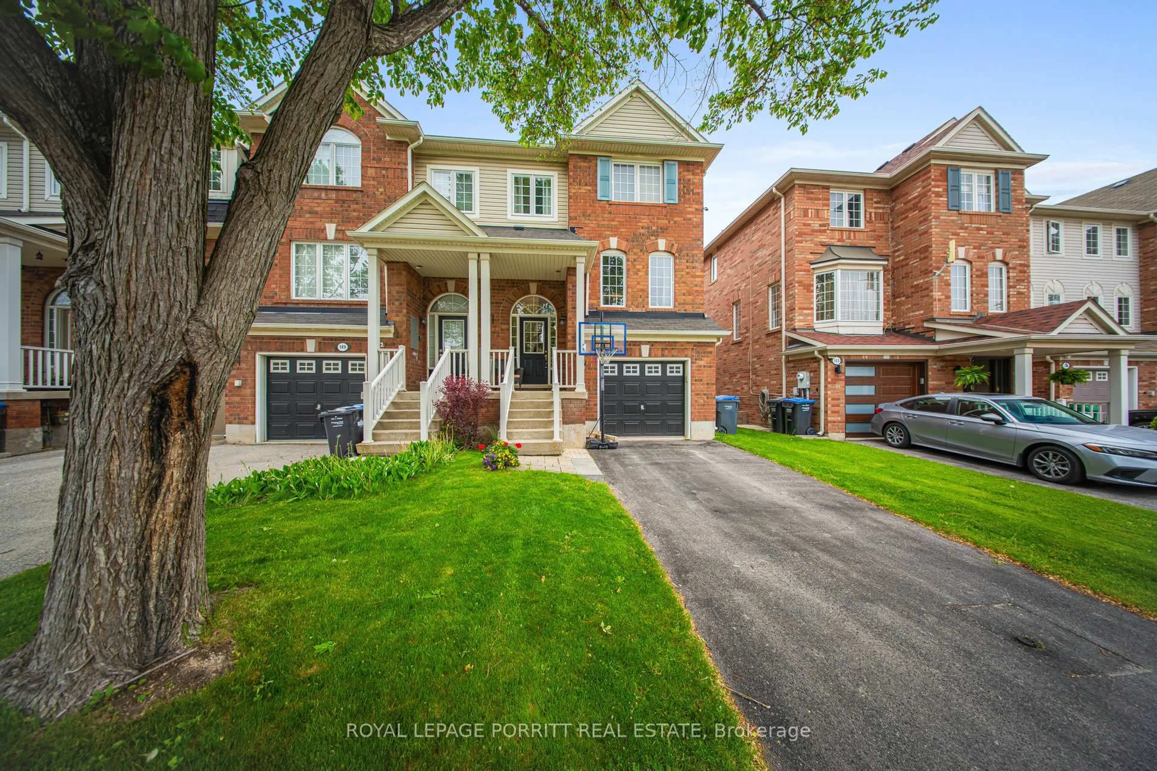 Home with brick exterior material, street for 151 Decker Hollow Circ, Brampton Ontario L6X 0L4