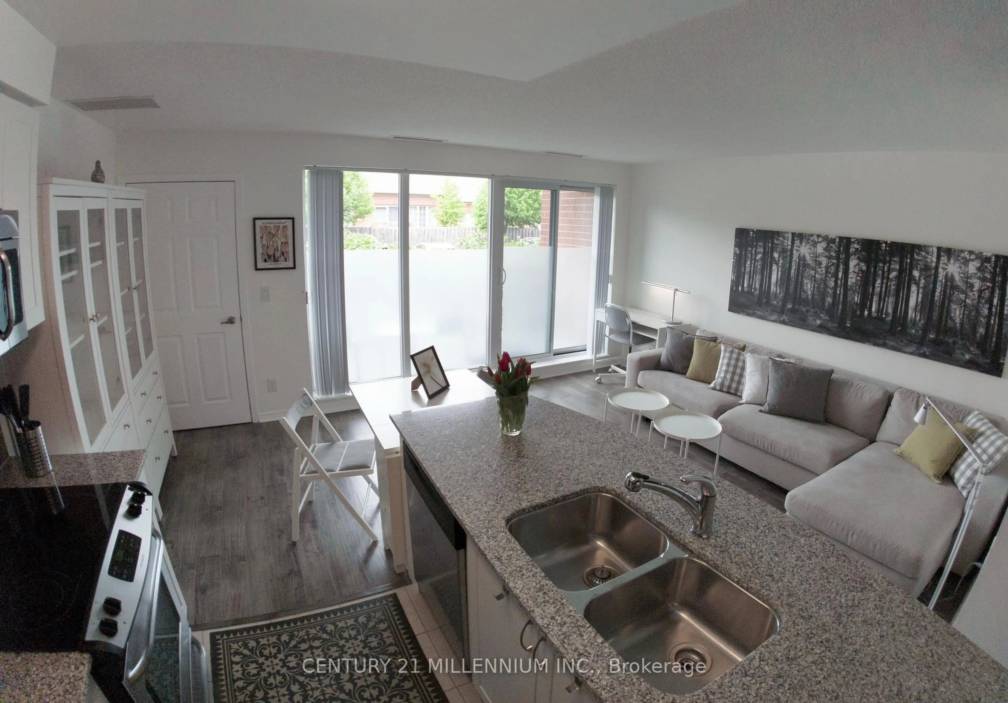 Open concept kitchen, unknown for 60 Via Rosedale Way #104, Brampton Ontario L6R 3X6