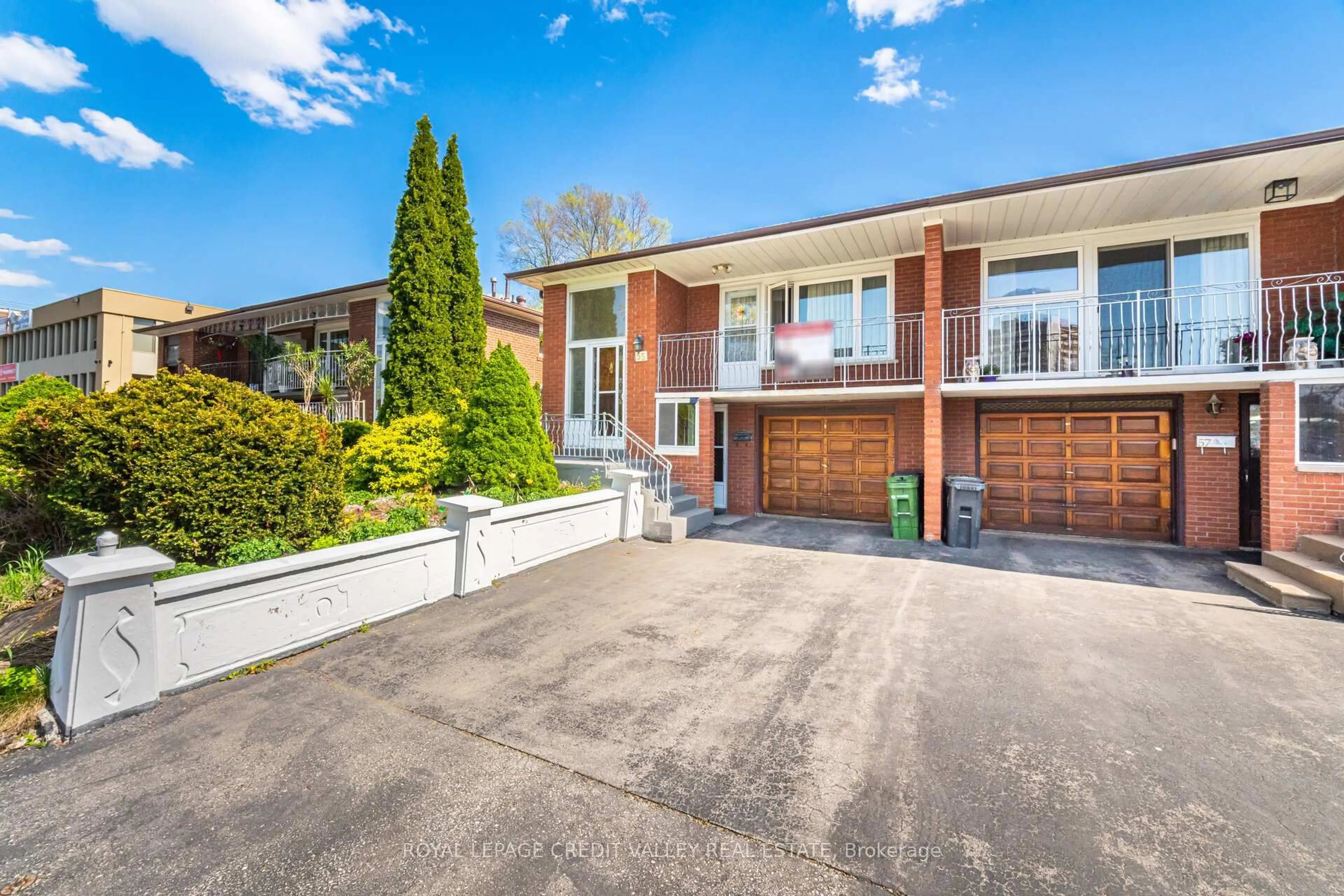 Home with brick exterior material, street for 55 Shoreham Dr, Toronto Ontario M3N 1S7