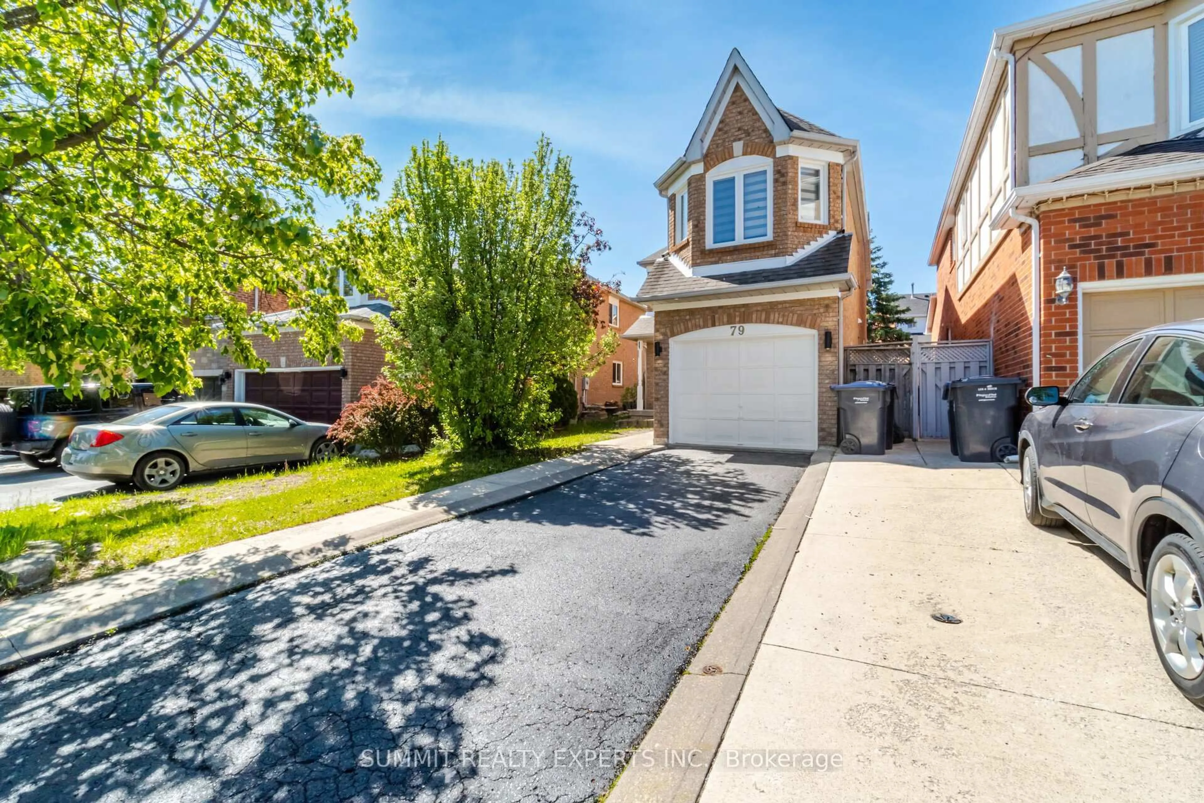 Home with brick exterior material, street for 79 Rocky Mountain Cres, Brampton Ontario L6R 1E8