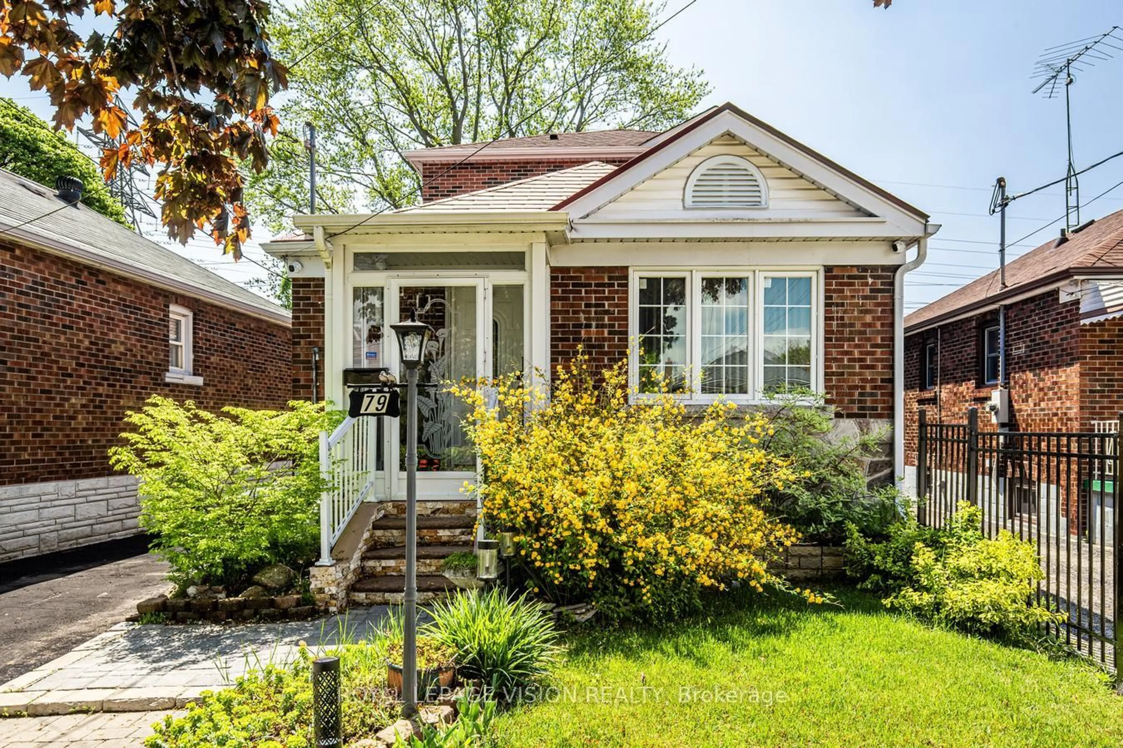 Home with brick exterior material, street for 79 Foxwell St, Toronto Ontario M6N 1Y9