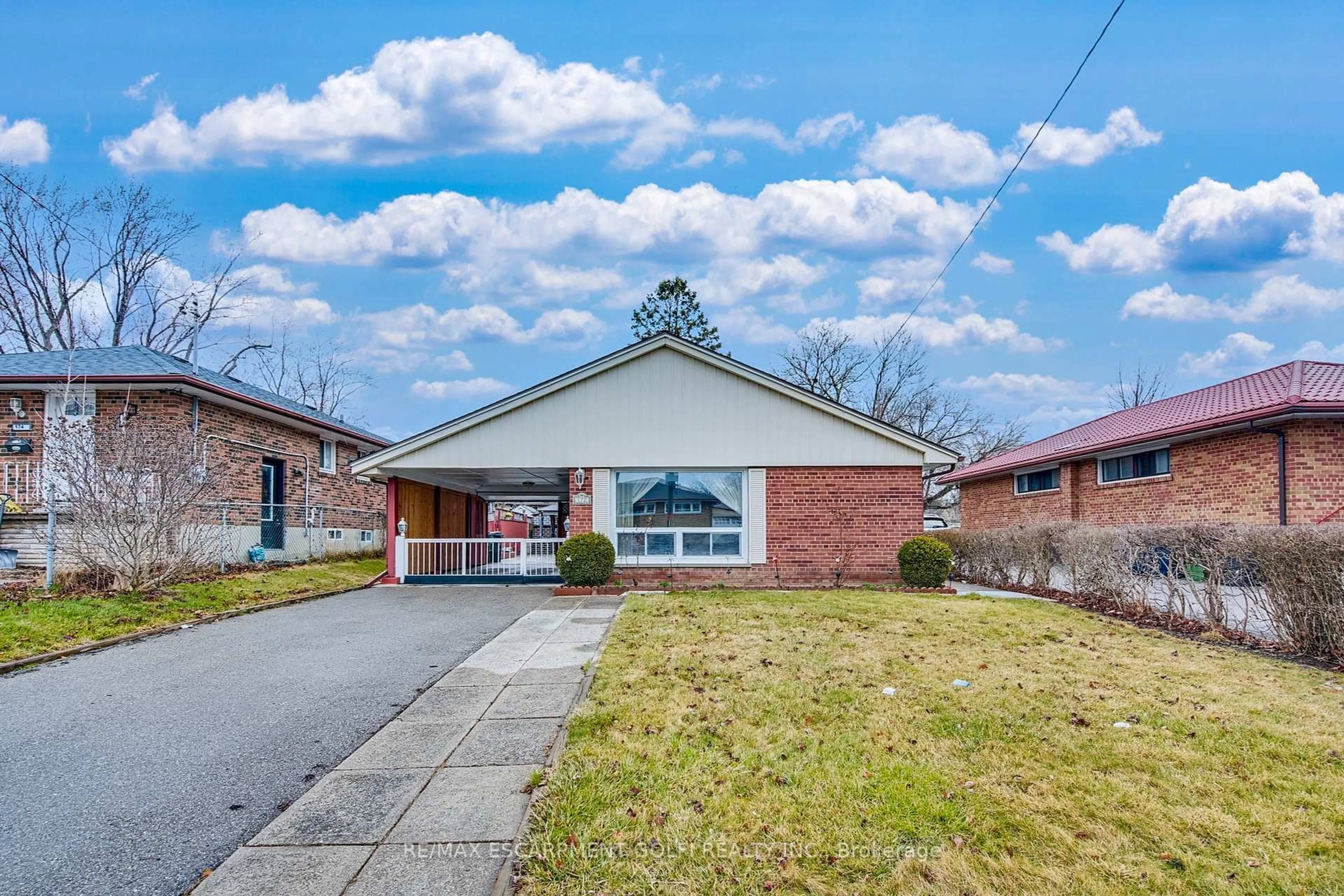 Home with brick exterior material, street for 172 Elmhurst Dr, Toronto Ontario M9W 2L1