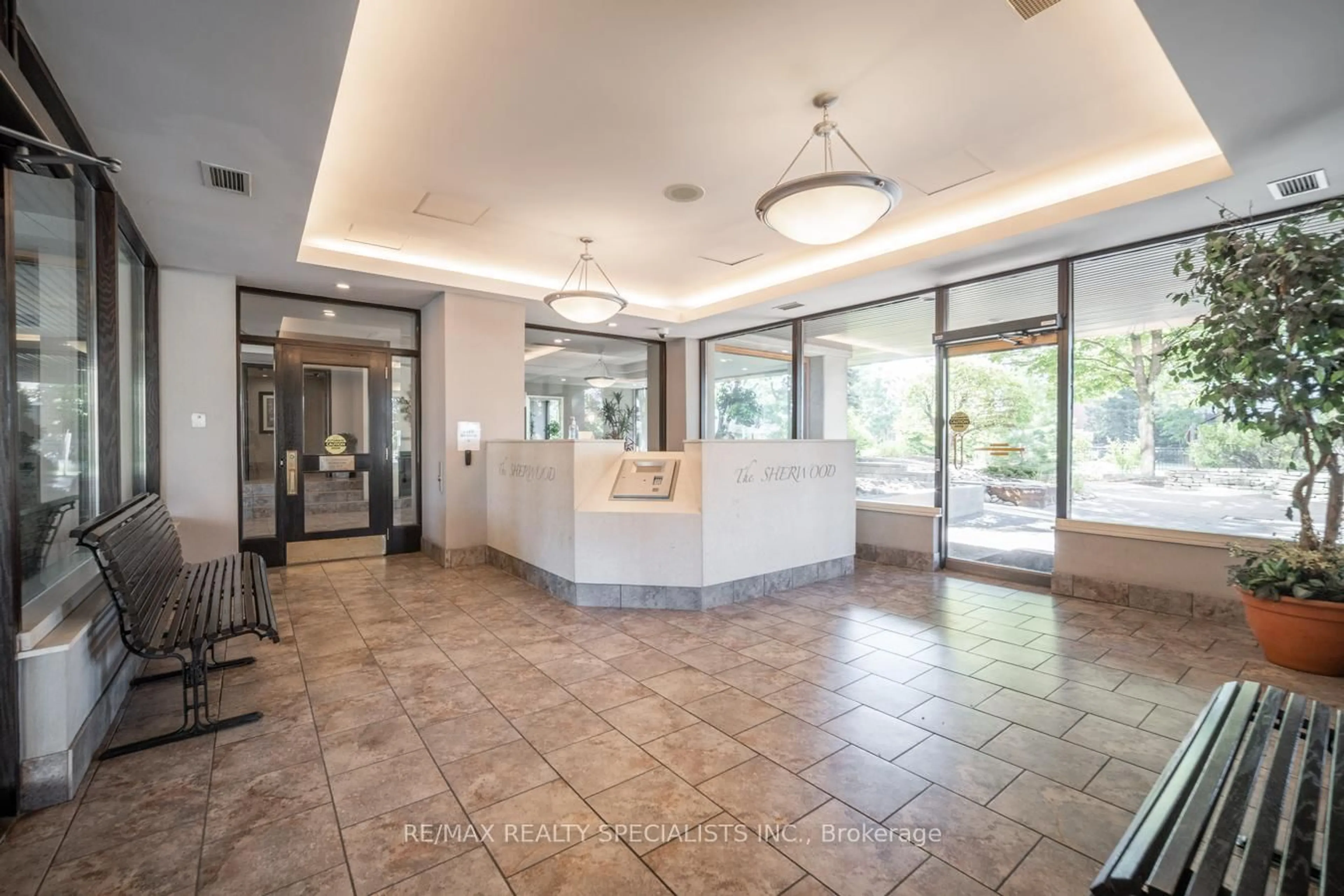 Lobby for 4235 Sherwoodtowne Blvd #709, Mississauga Ontario L4Z 1W3