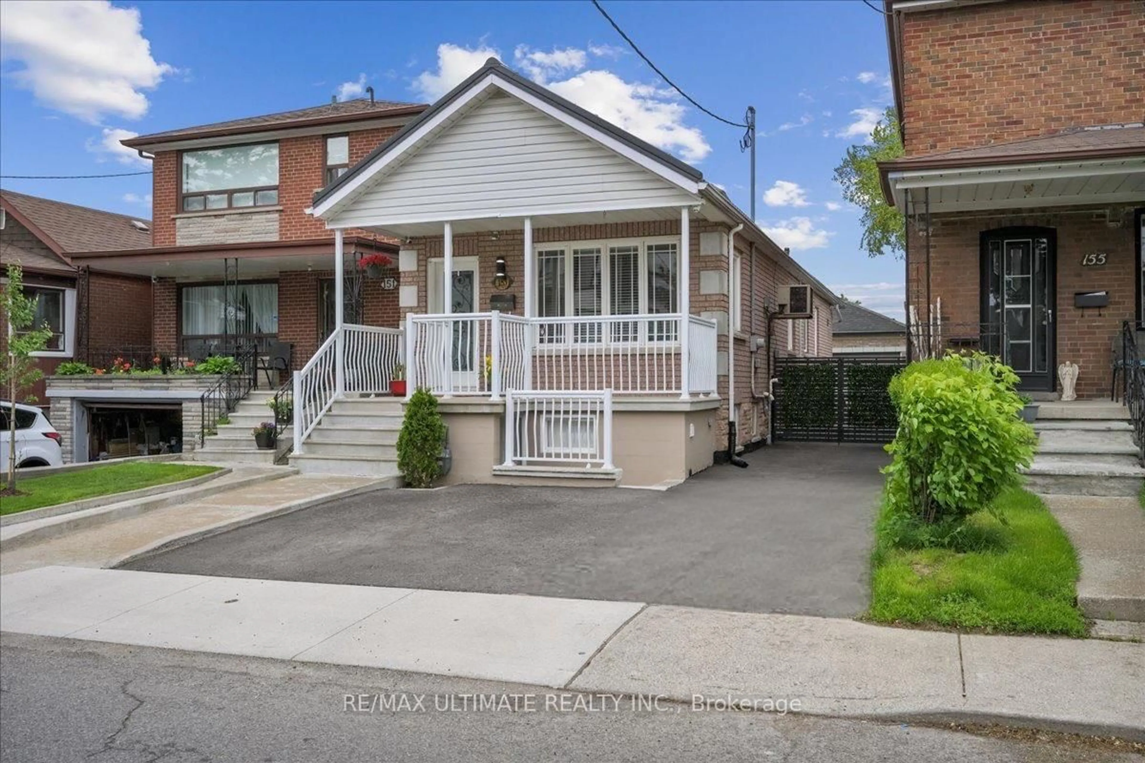 Home with brick exterior material, street for 153 Aileen Ave, Toronto Ontario M6M 1G1