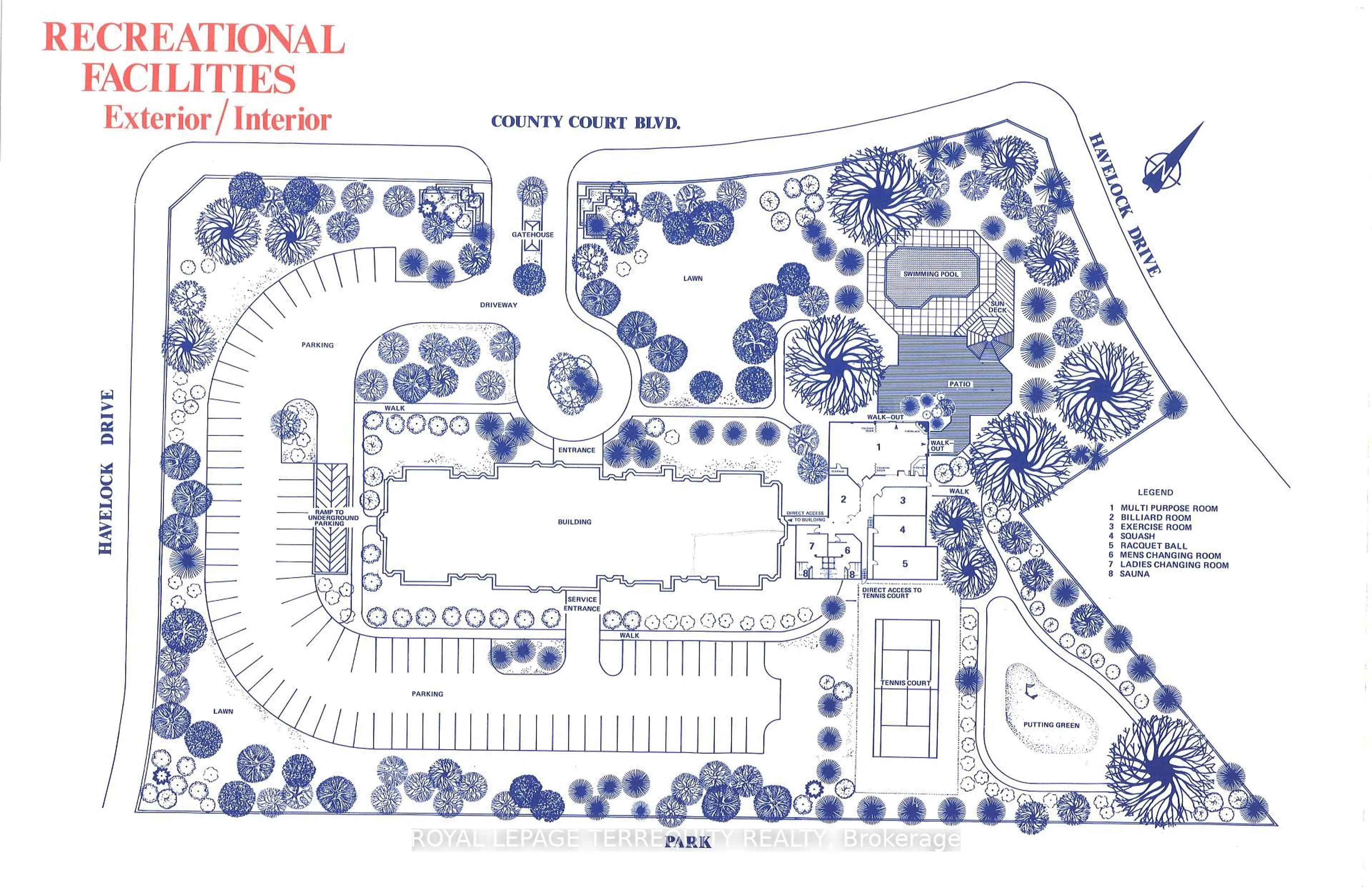 Floor plan for 100 County Court Blvd #309, Brampton Ontario L6W 3X1
