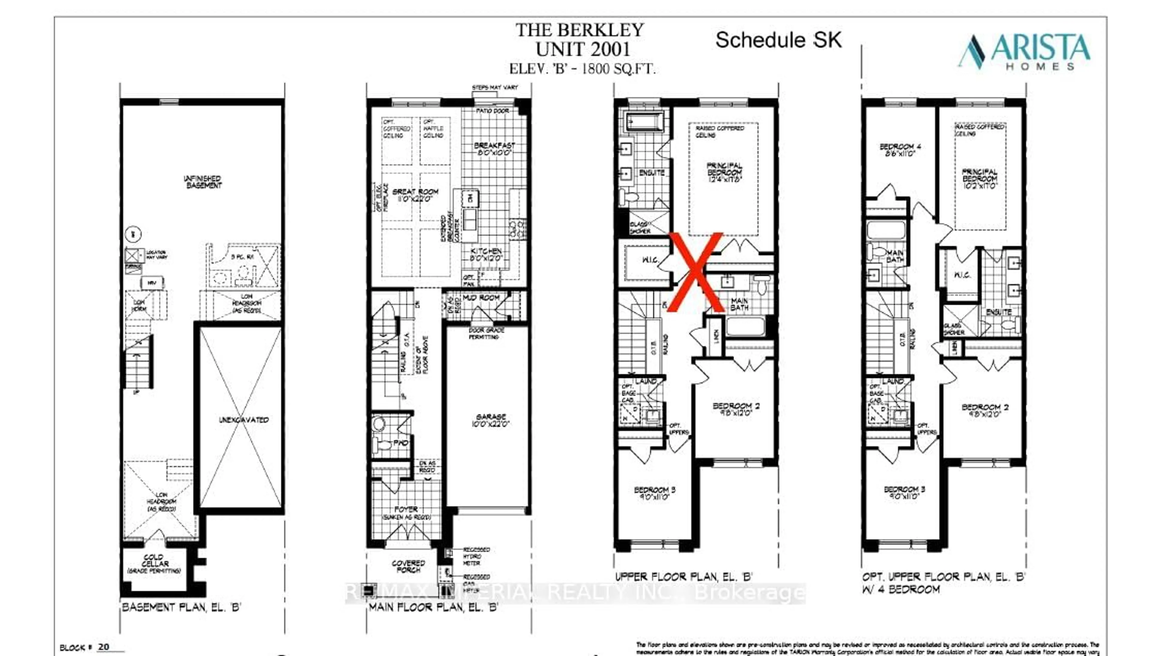 Floor plan for 1176 Tanbark Ave, Oakville Ontario L6H 8C4